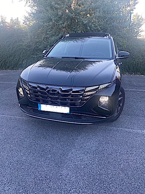 Hyundai Tucson avec Dashcam