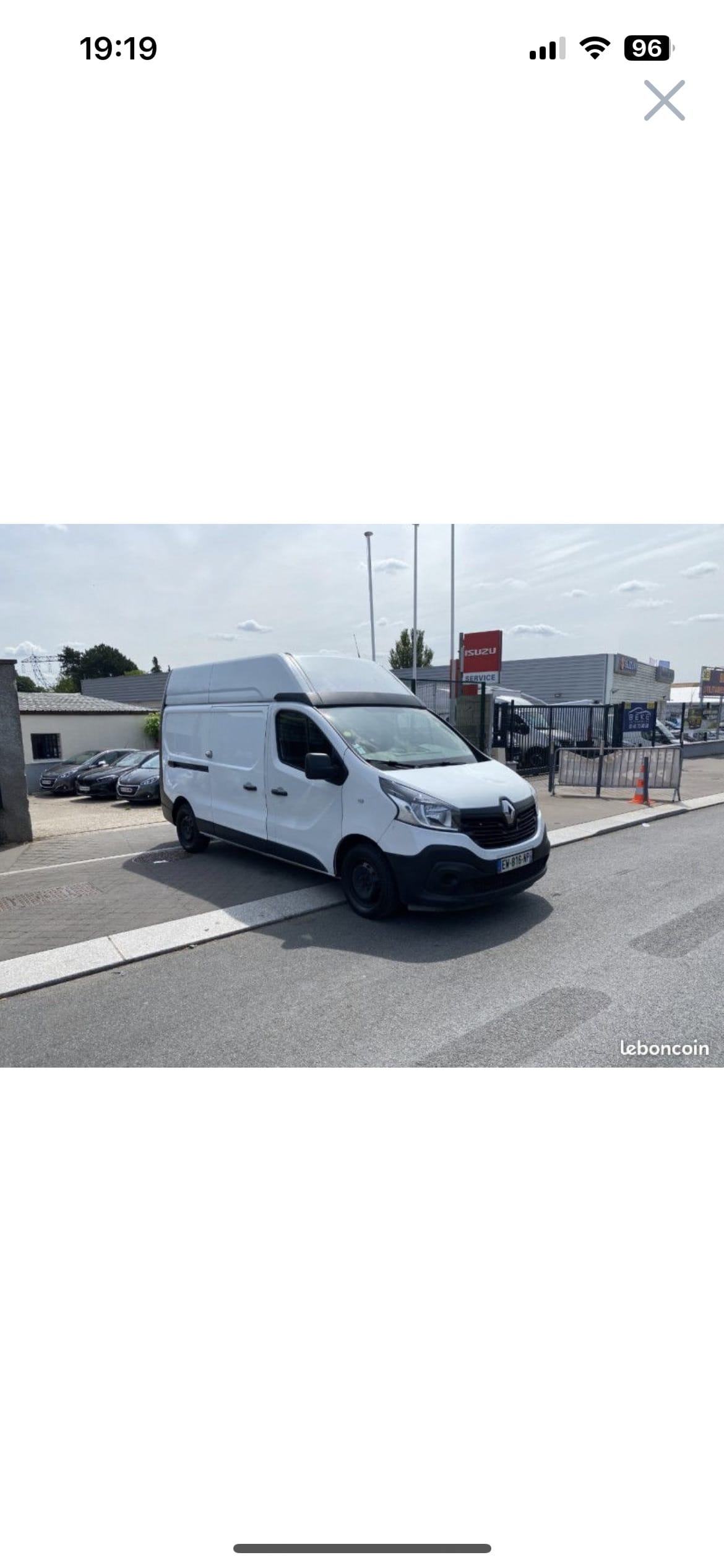 Renault Trafic avec Climatisation