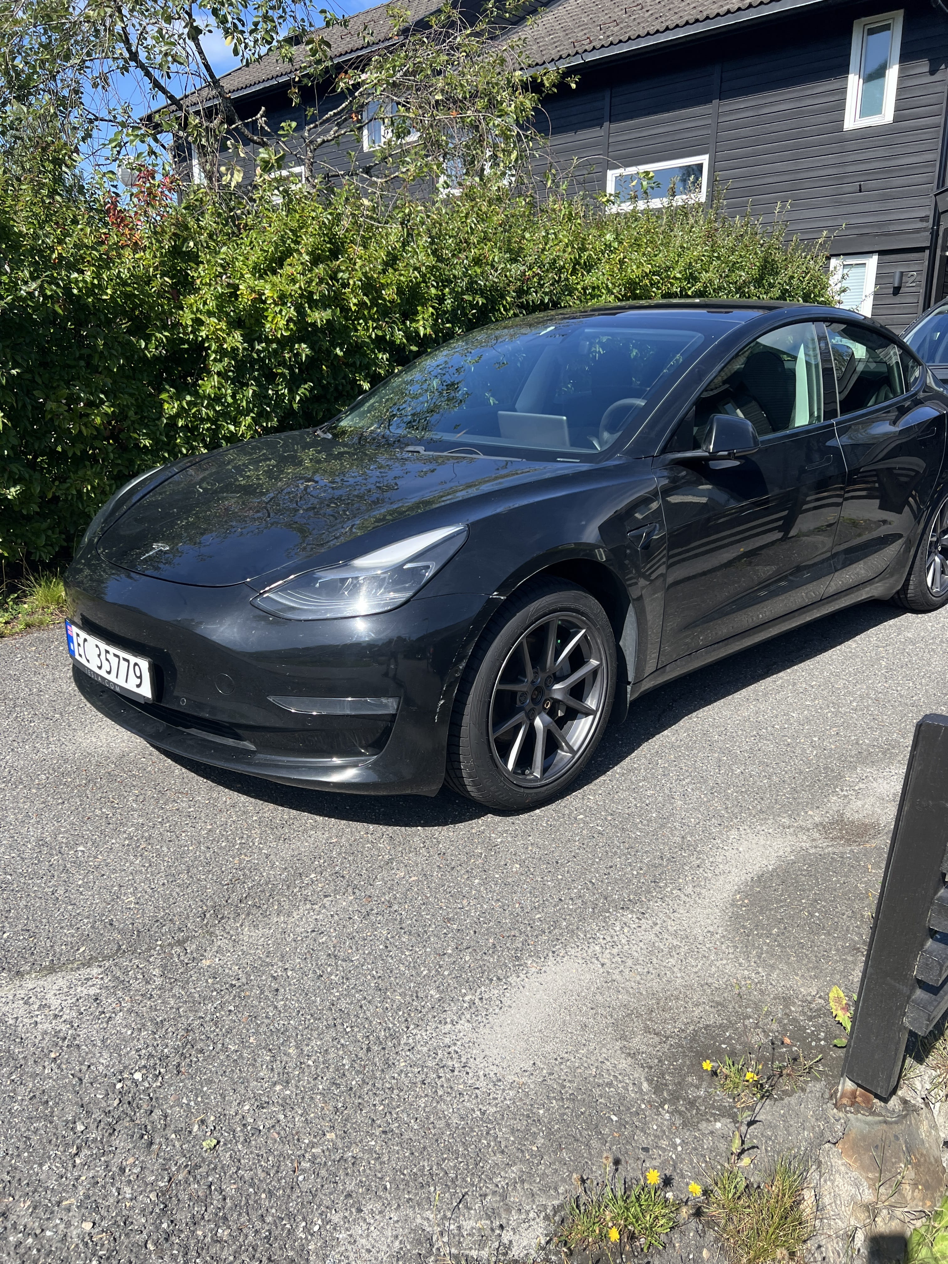 Tesla Model 3 Long Range med Babysete