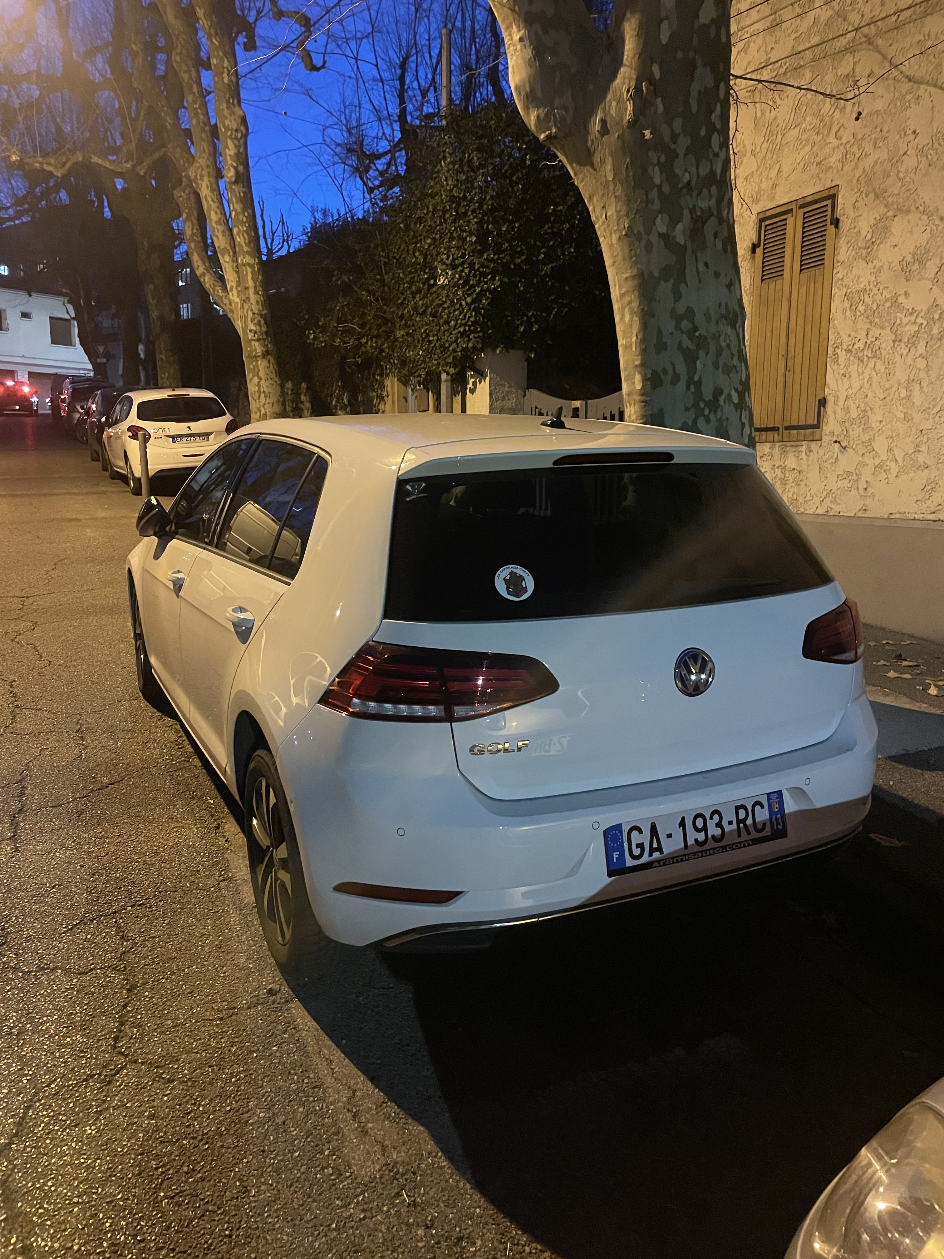 Volkswagen Golf avec Régulateur de vitesse