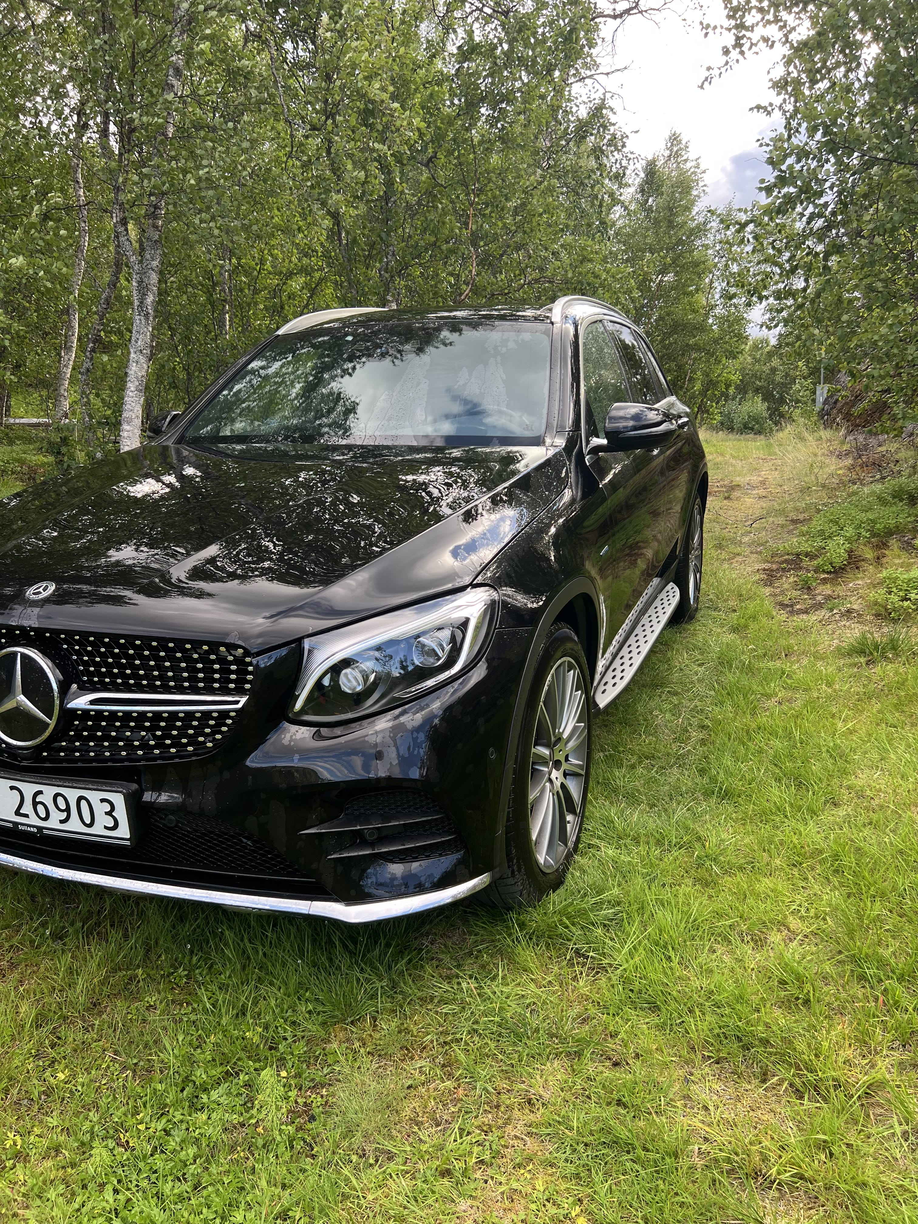 Mercedes-Benz GLC 350E 4Matic, 2017, Blyfri 95 / Electric (hybrid), automatic