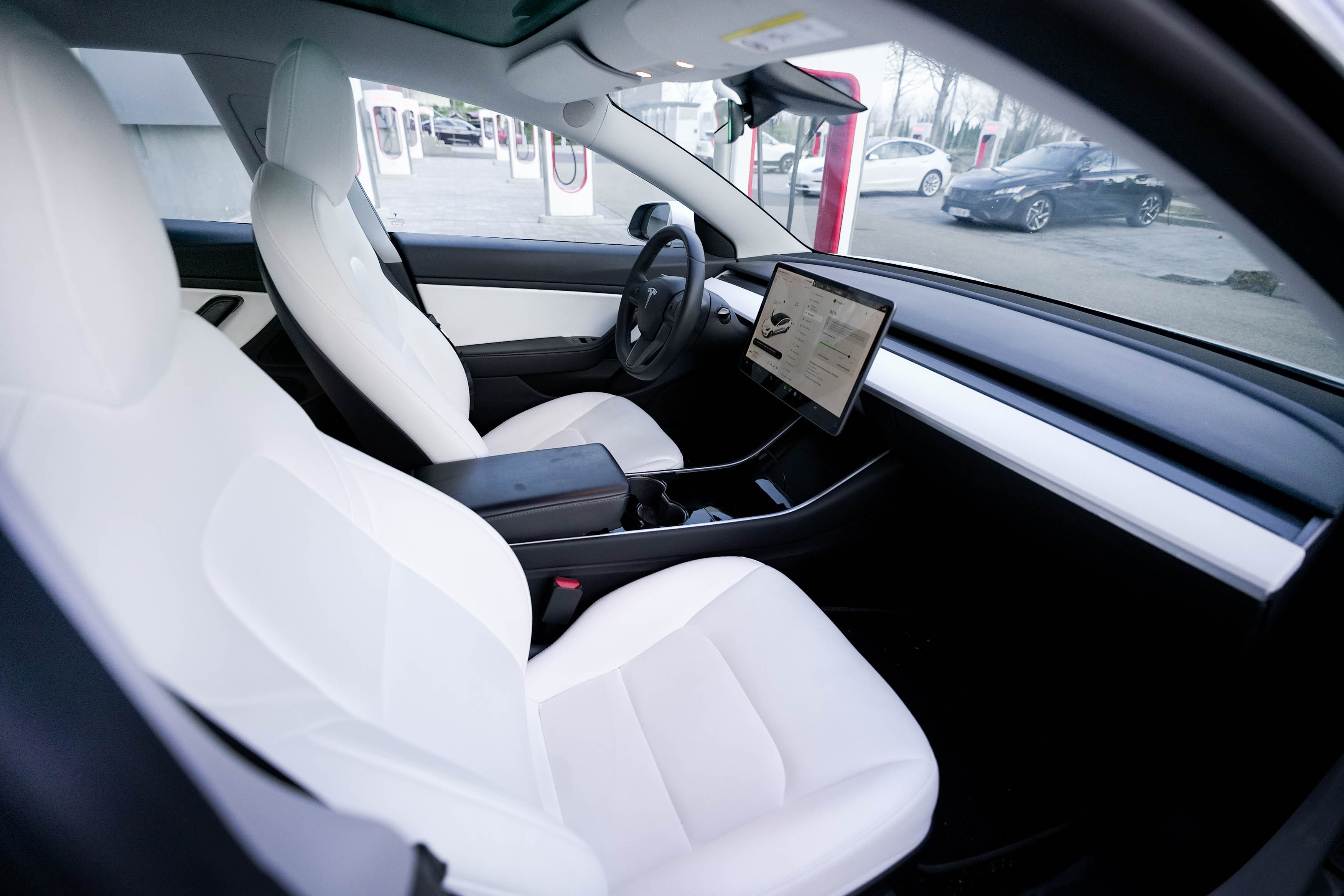 Tesla Model 3 avec Android Auto