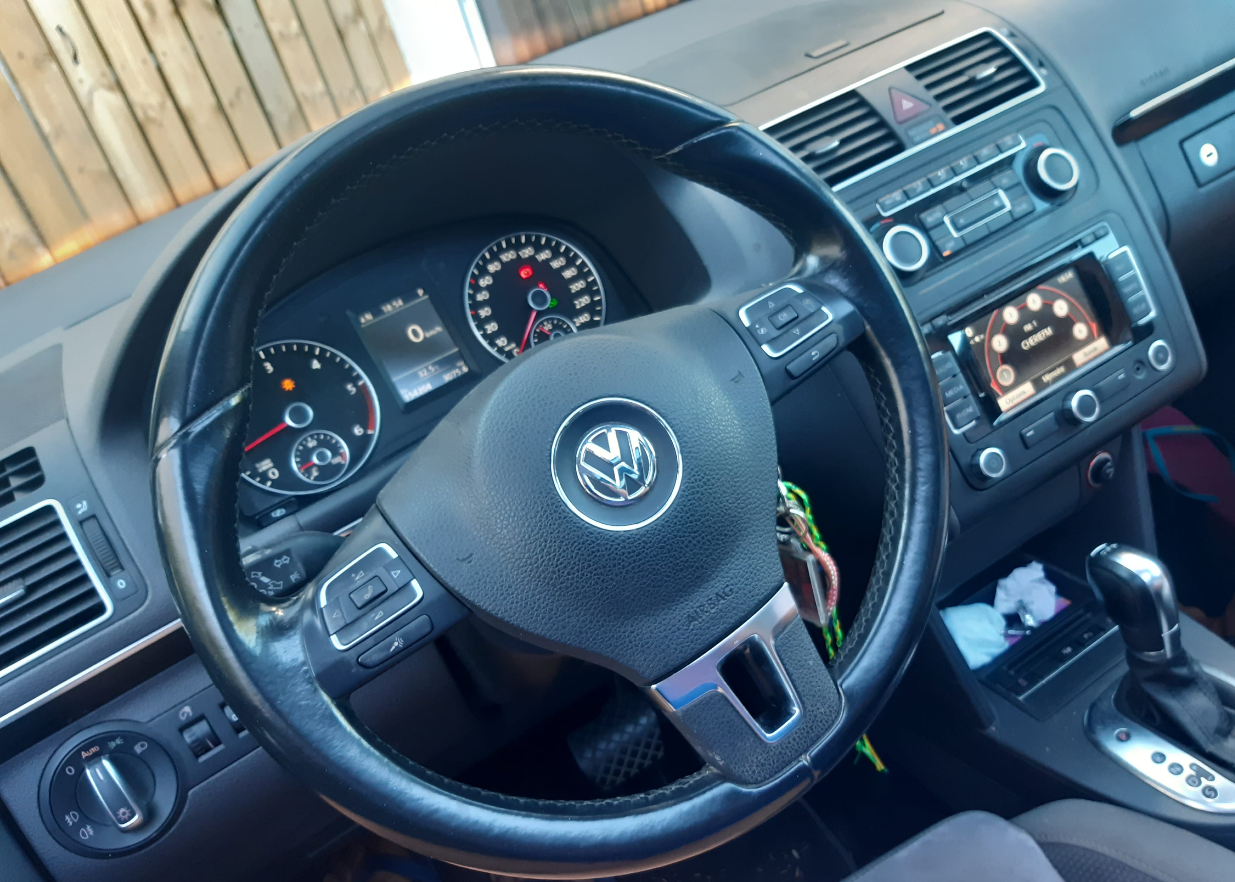 Volkswagen Touran avec Siège bébé