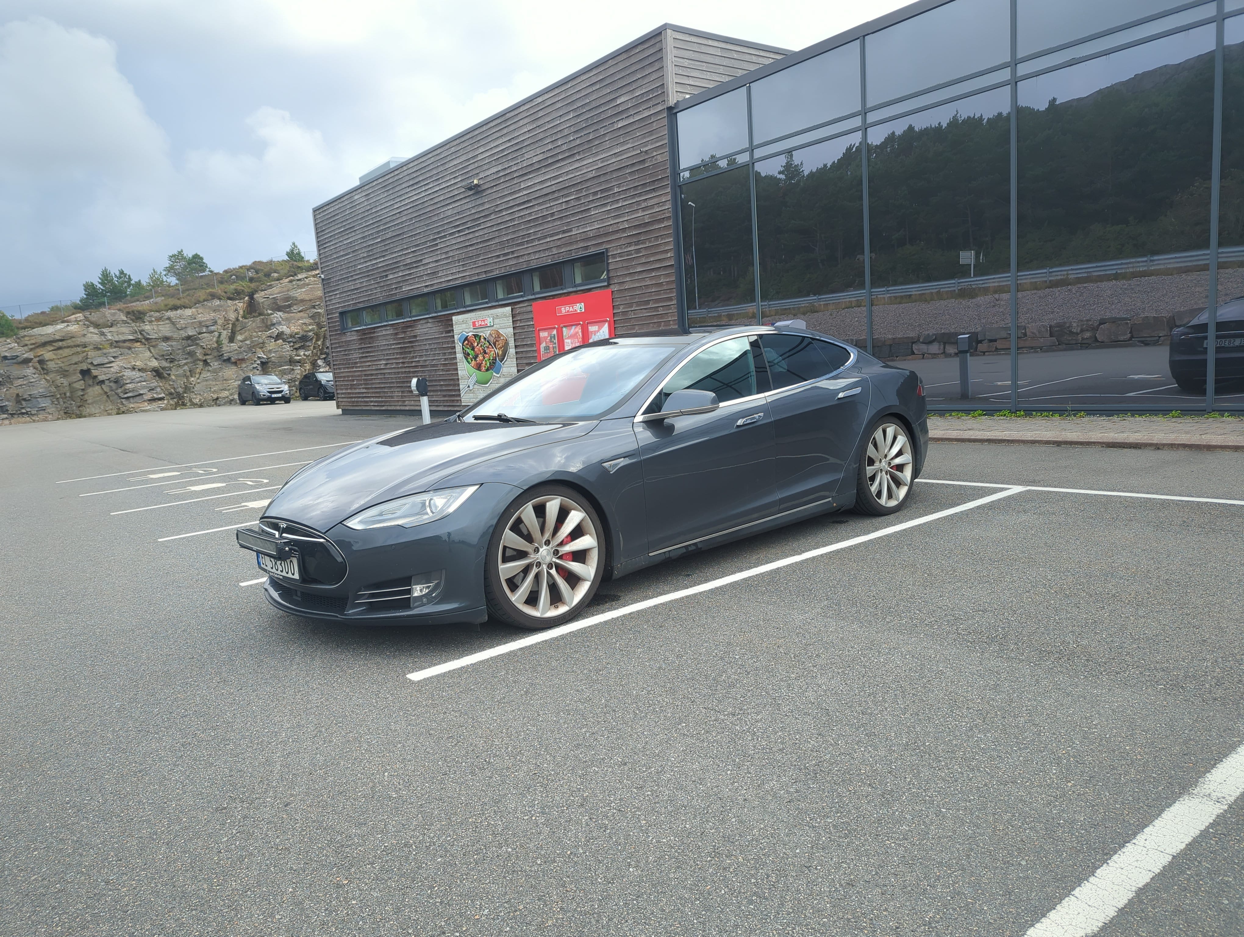 Tesla Model S P85D, 2015, Elektrisk, automatisk