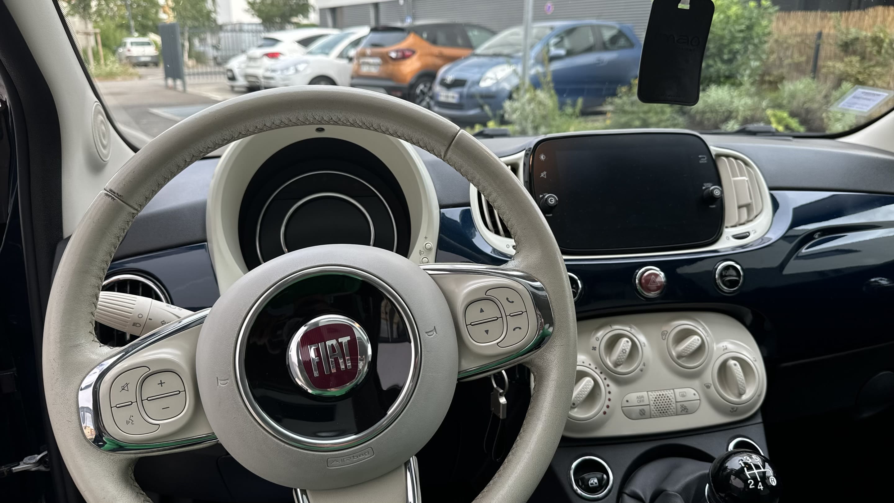 Fiat 500 avec Entrée audio / iPod