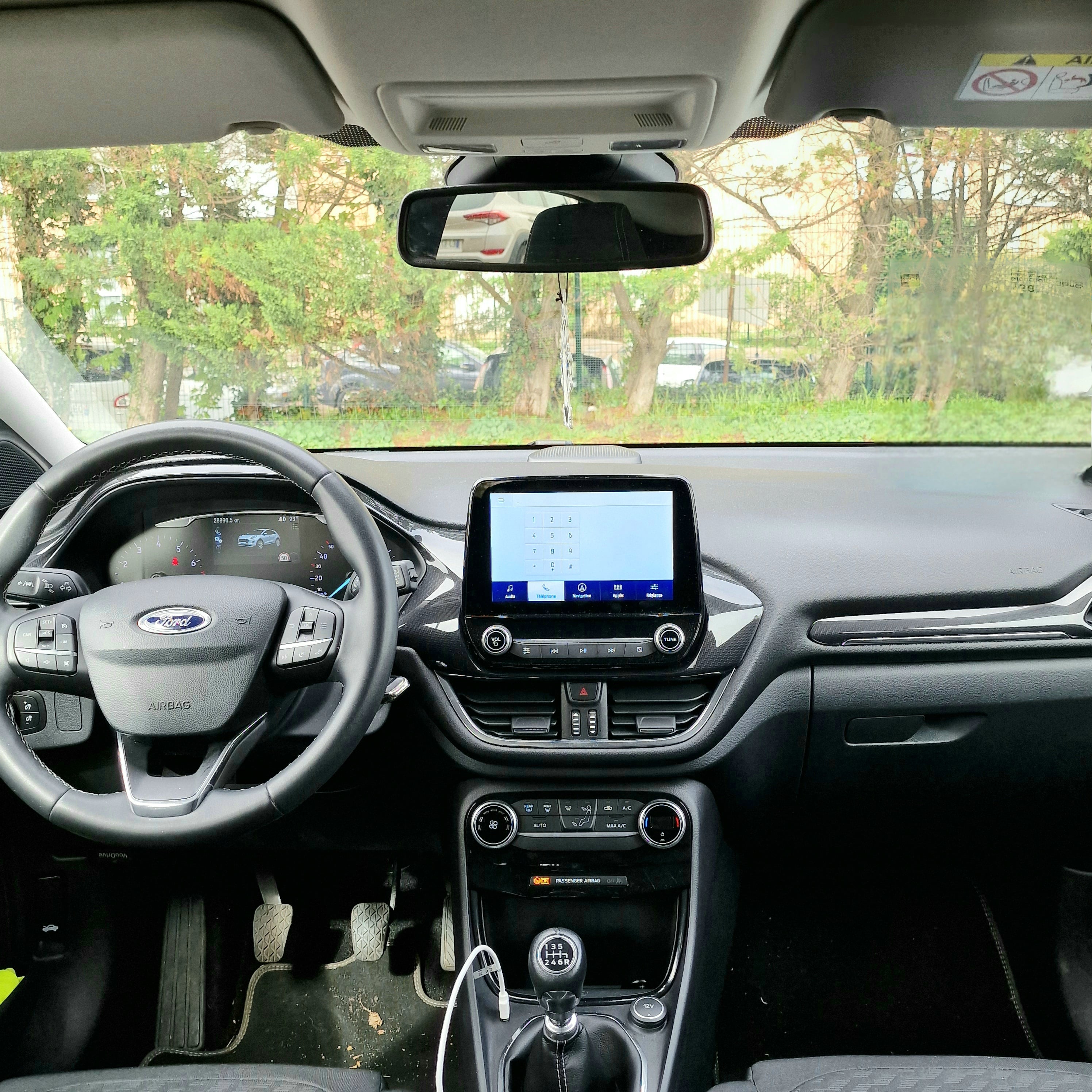 Ford Puma avec Apple CarPlay