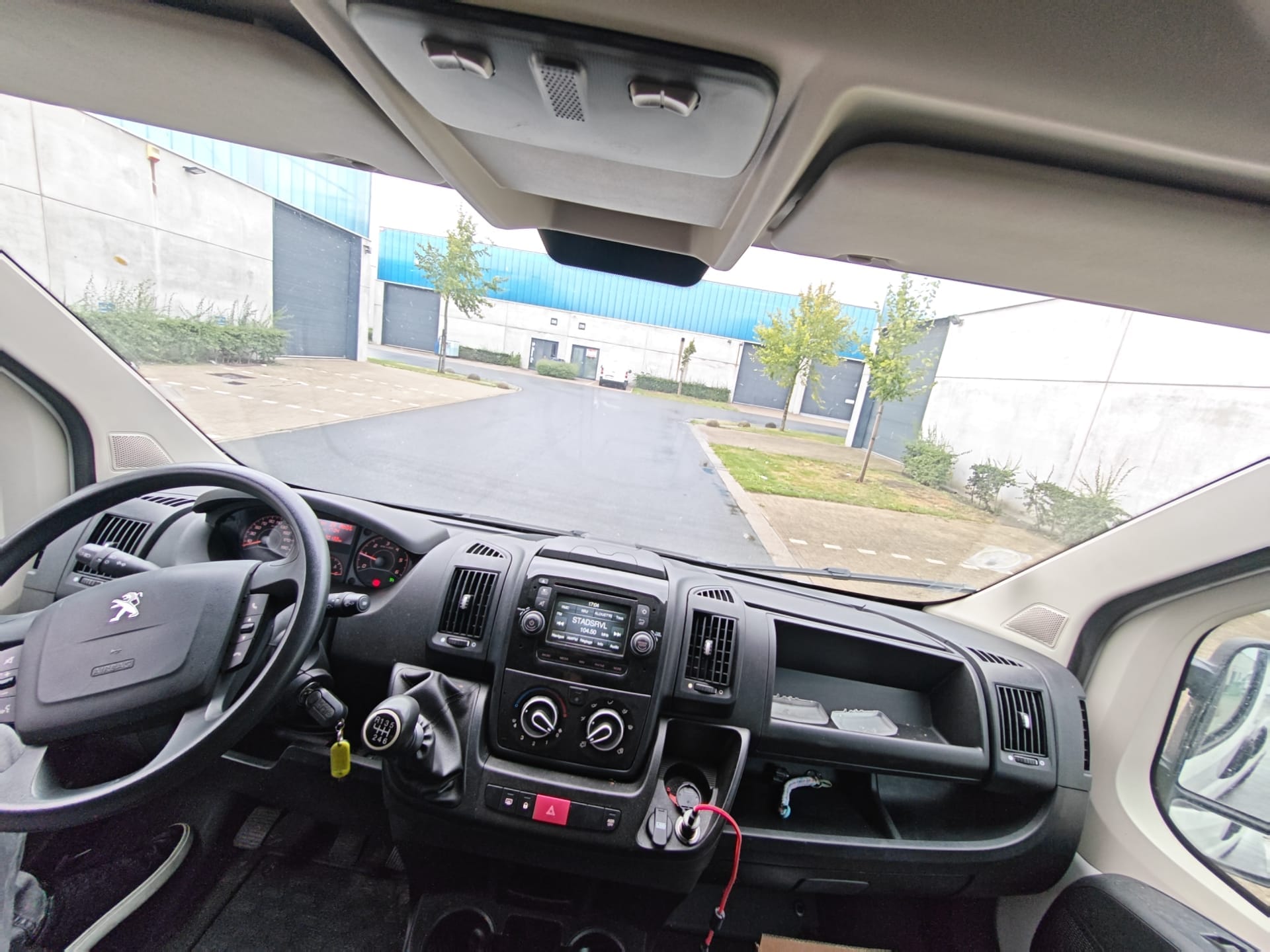 Peugeot Boxer met GPS