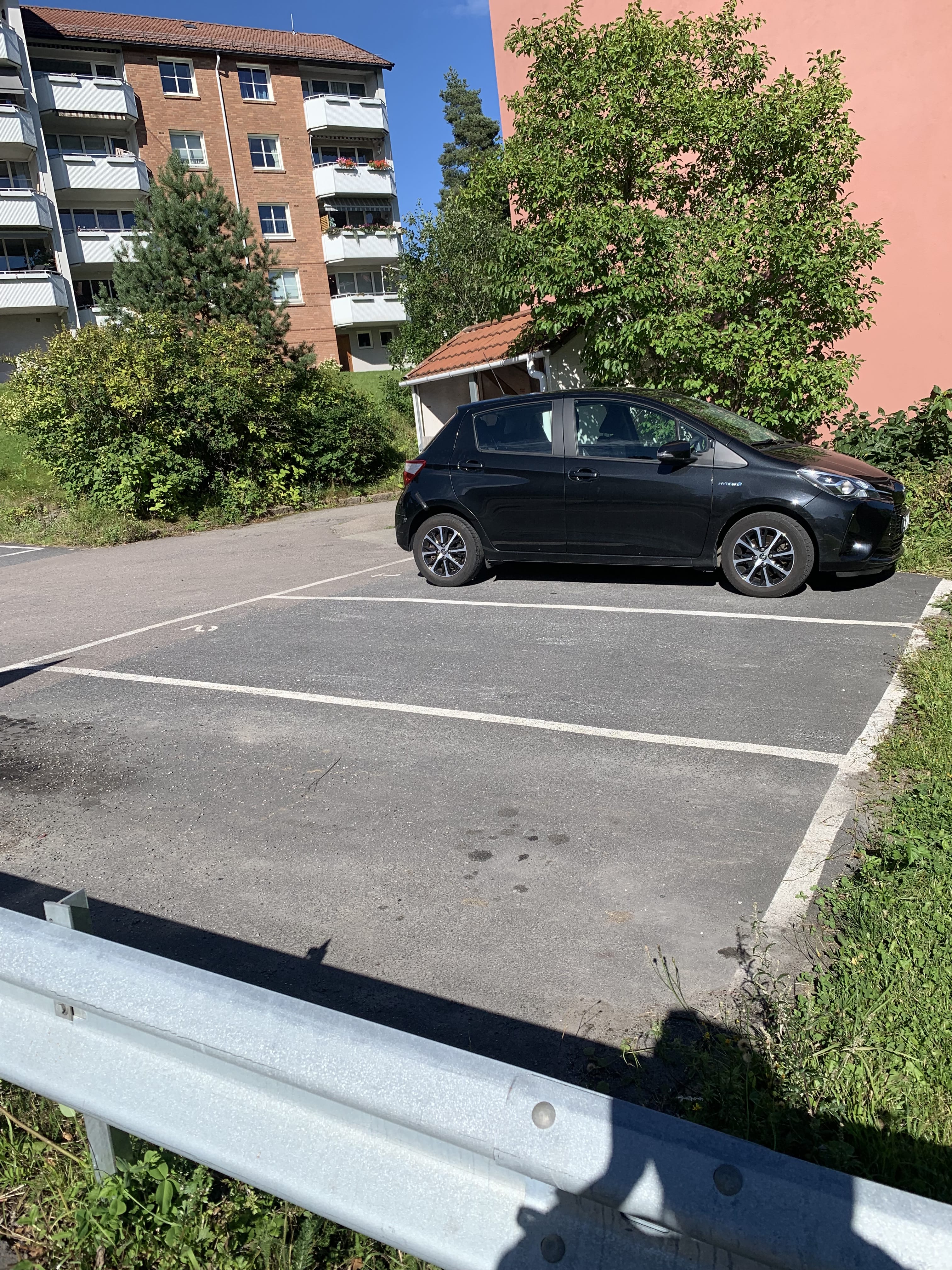 Toyota Yaris with Snow tires