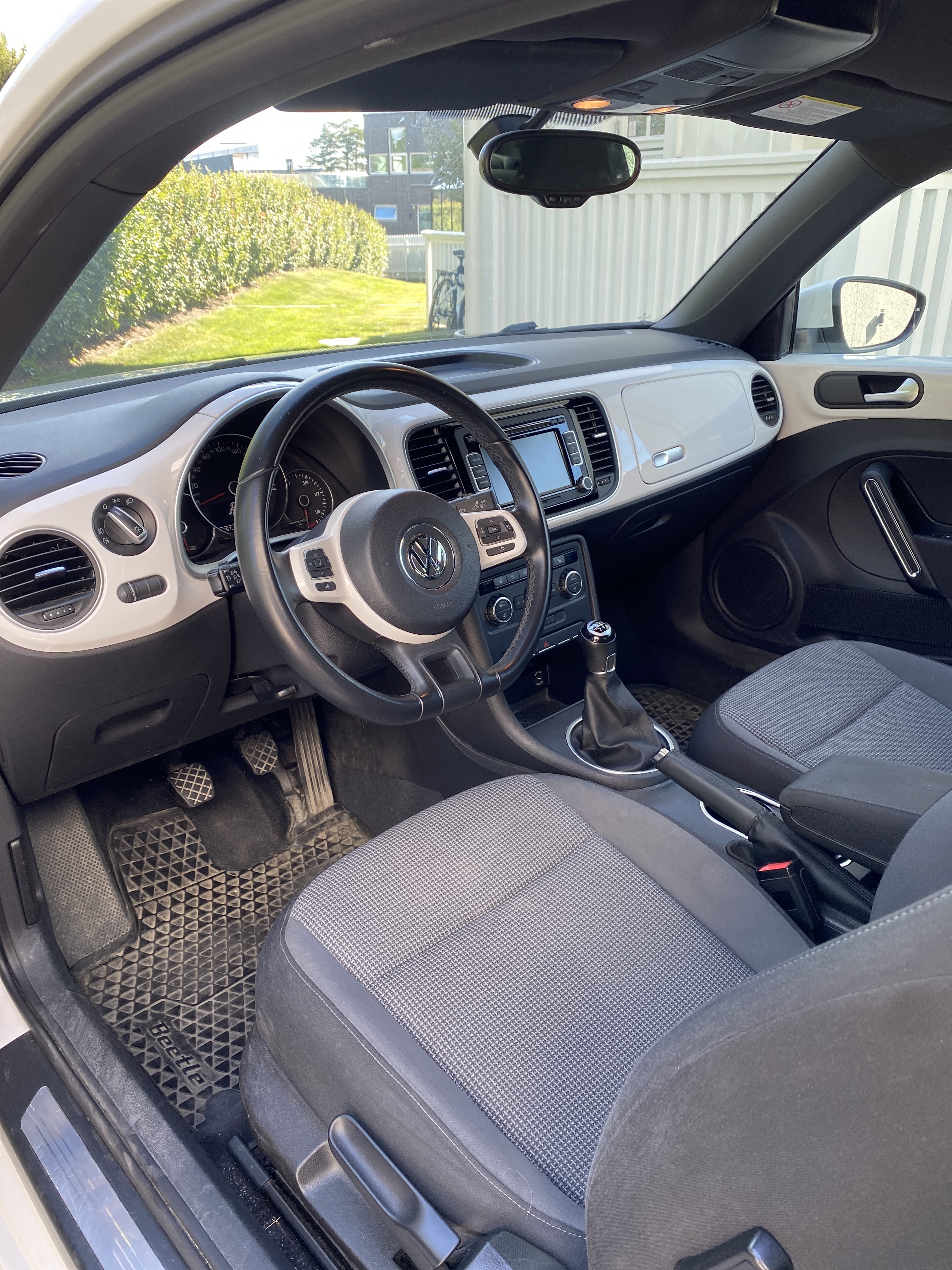 Volkswagen Beetle with Bluetooth audio