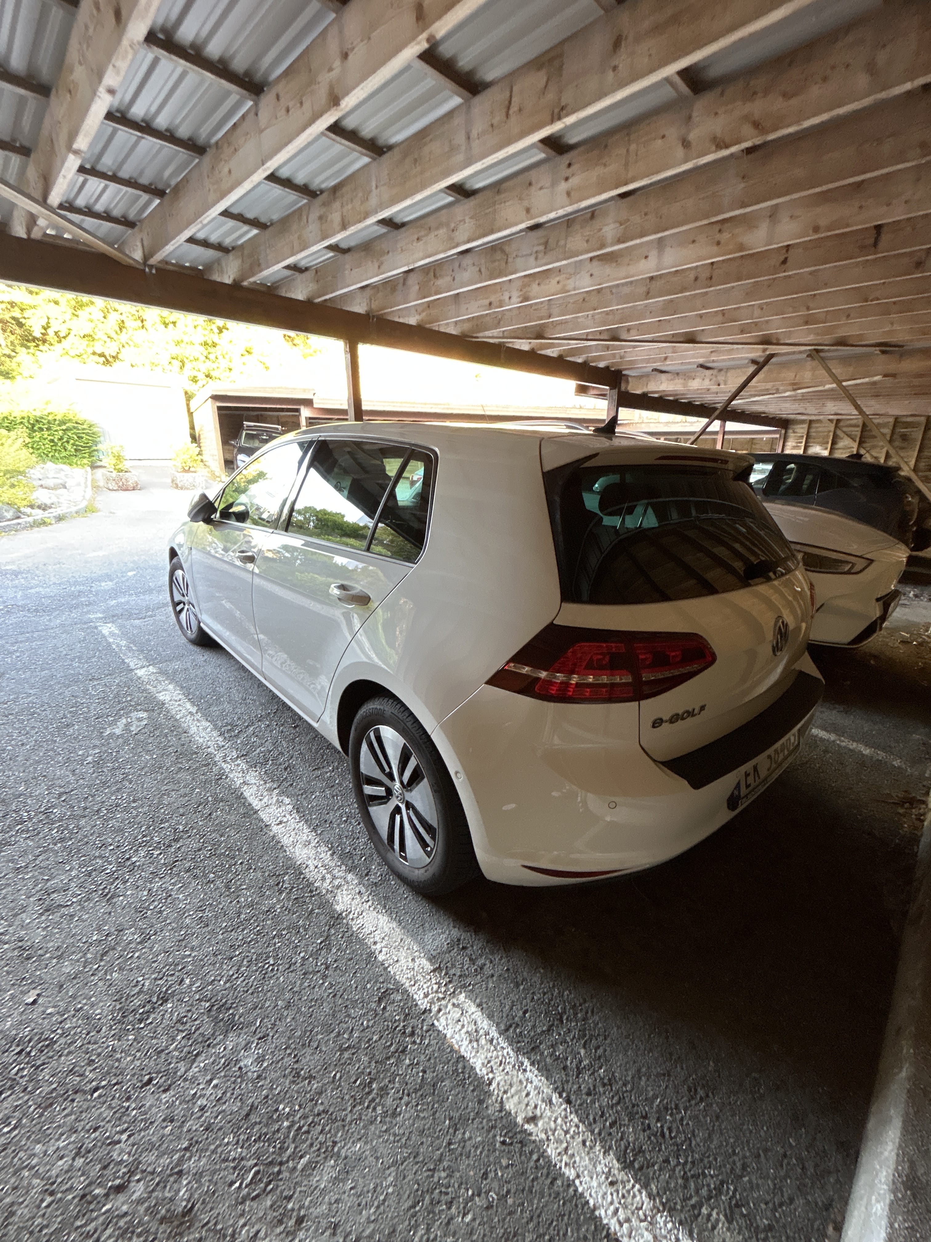 Volkswagen e-Golf med GPS