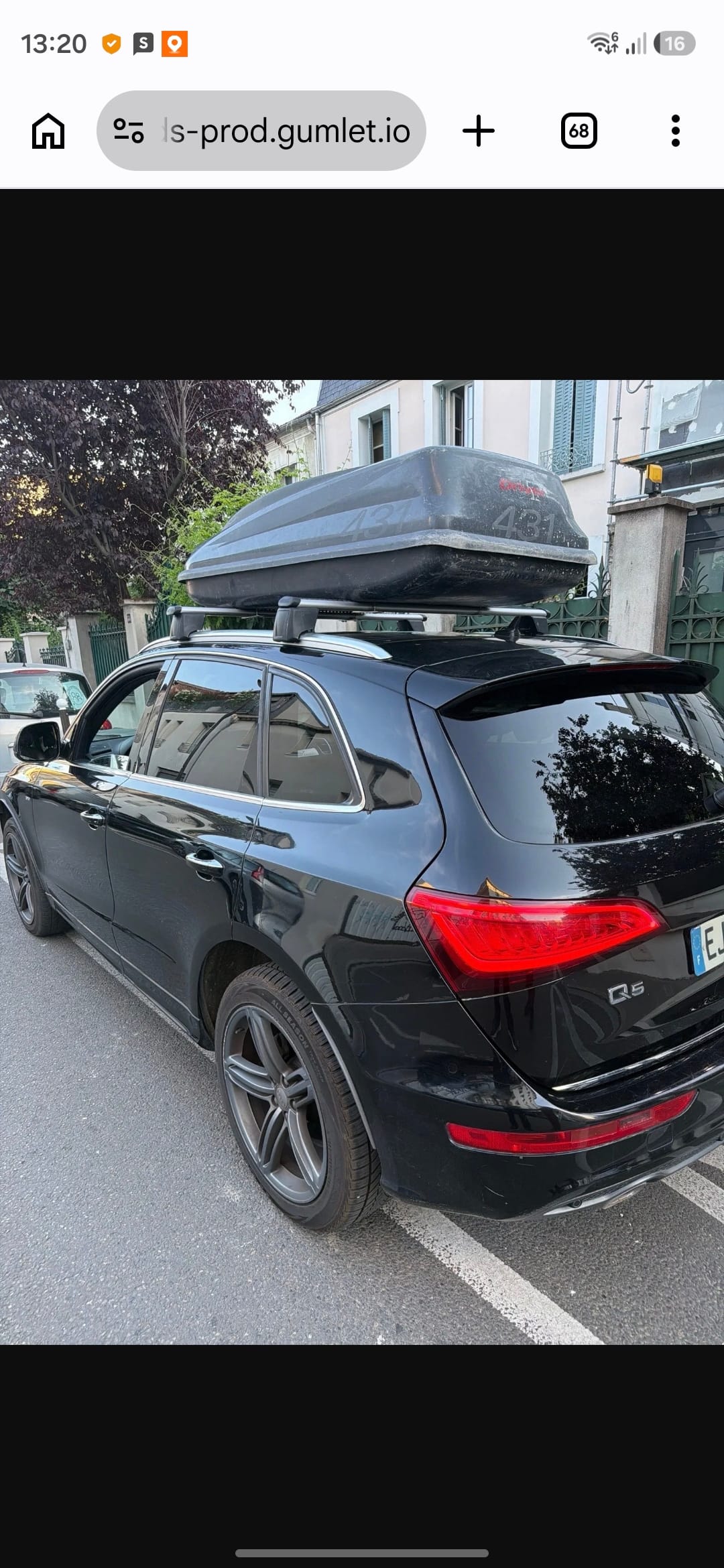 Audi Q5 2 avec Siège bébé