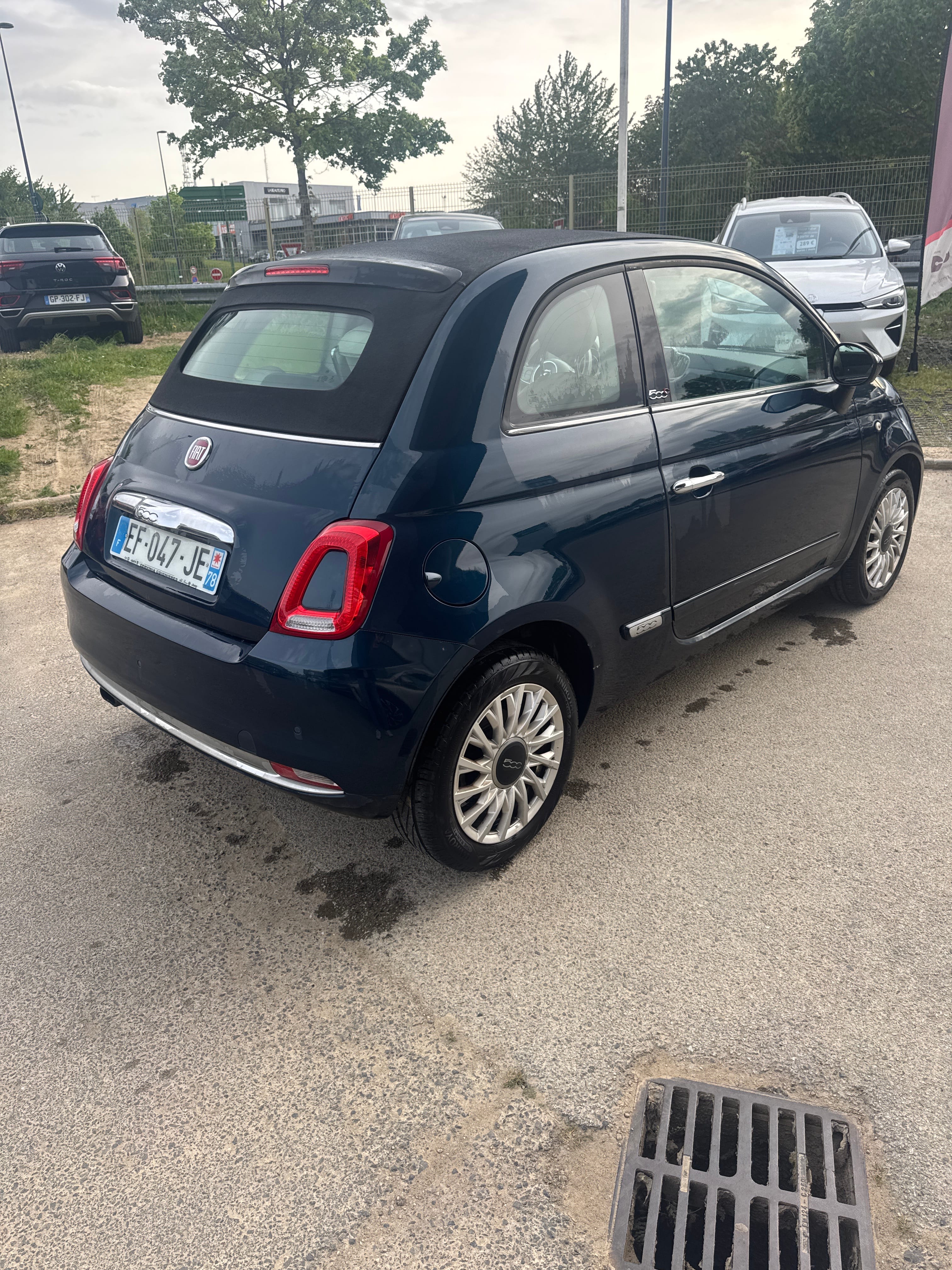 Fiat 500 C with Cruise control