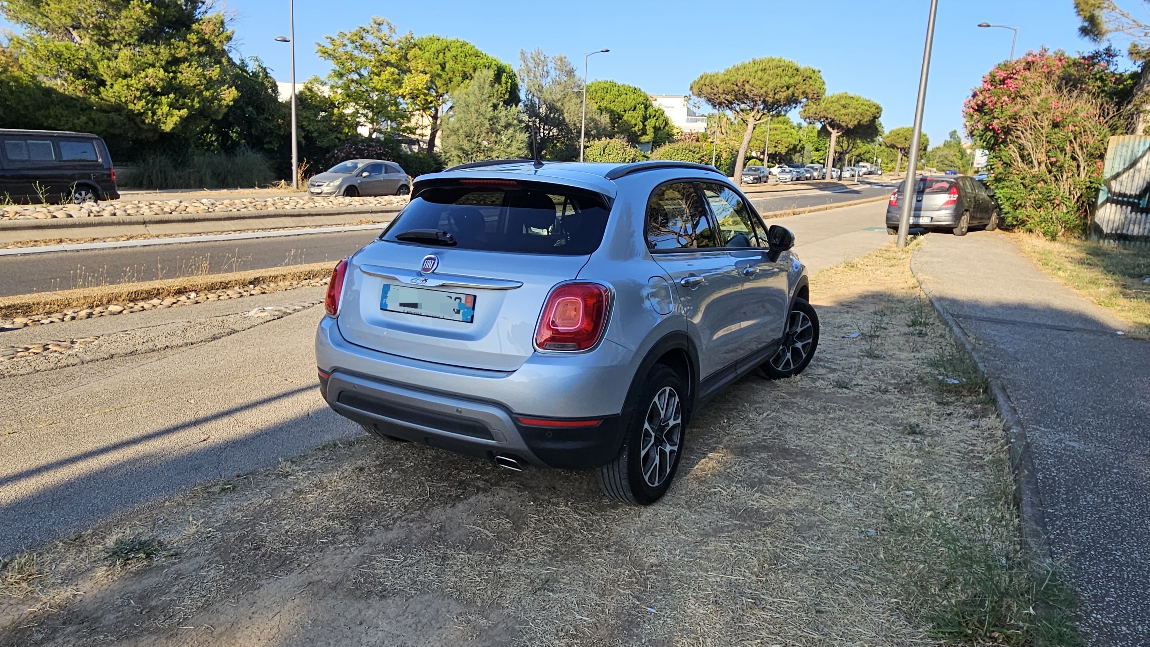 Fiat 500 X avec Siège bébé