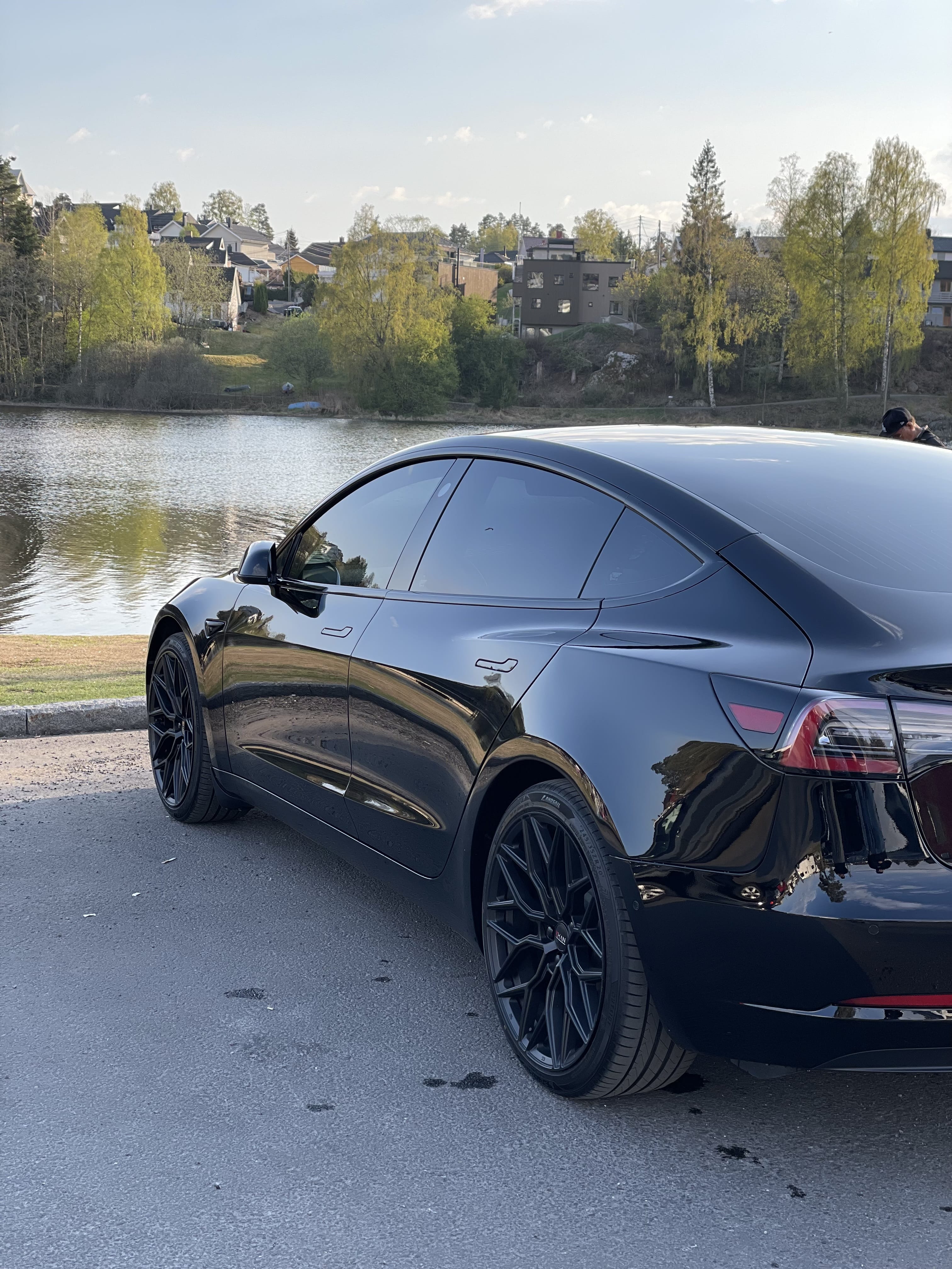 Tesla Model 3 med Aircondition