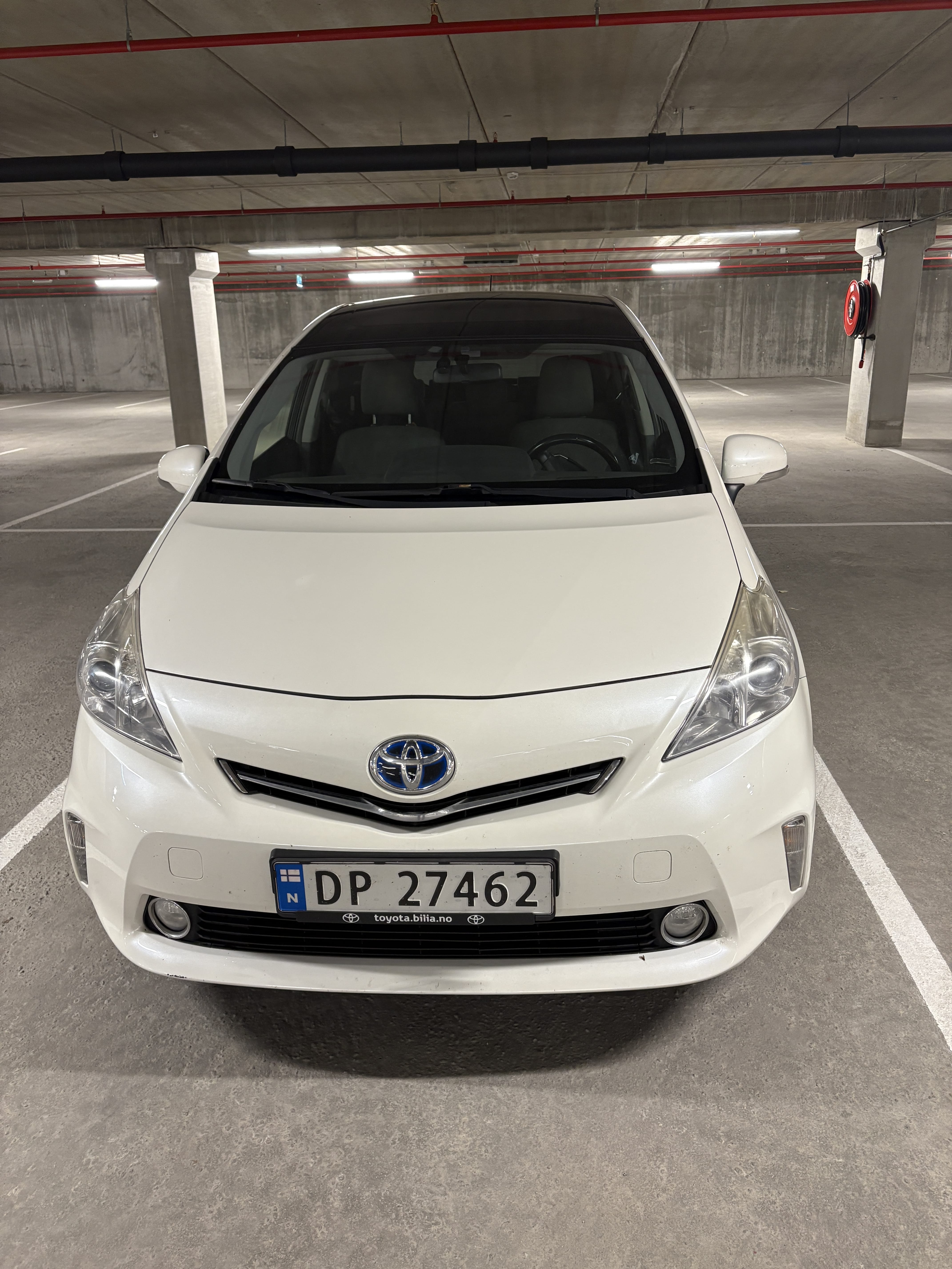 Toyota Prius +, 2013, Blyfri 95 / Elektrisk (hybrid), automatisk, 7 seter