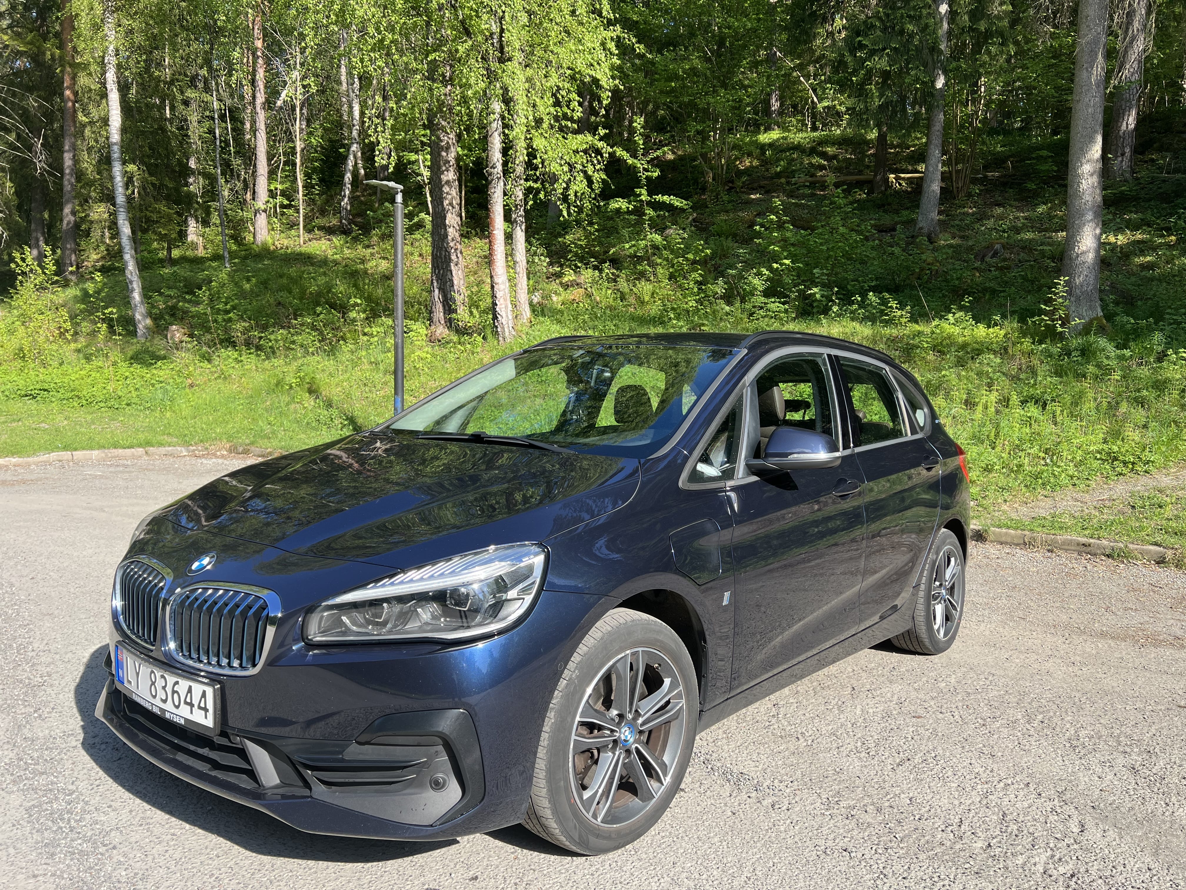 BMW  225xe iPerformance, 2018, Blyfri 95 / Elektrisk (hybrid), automatisk