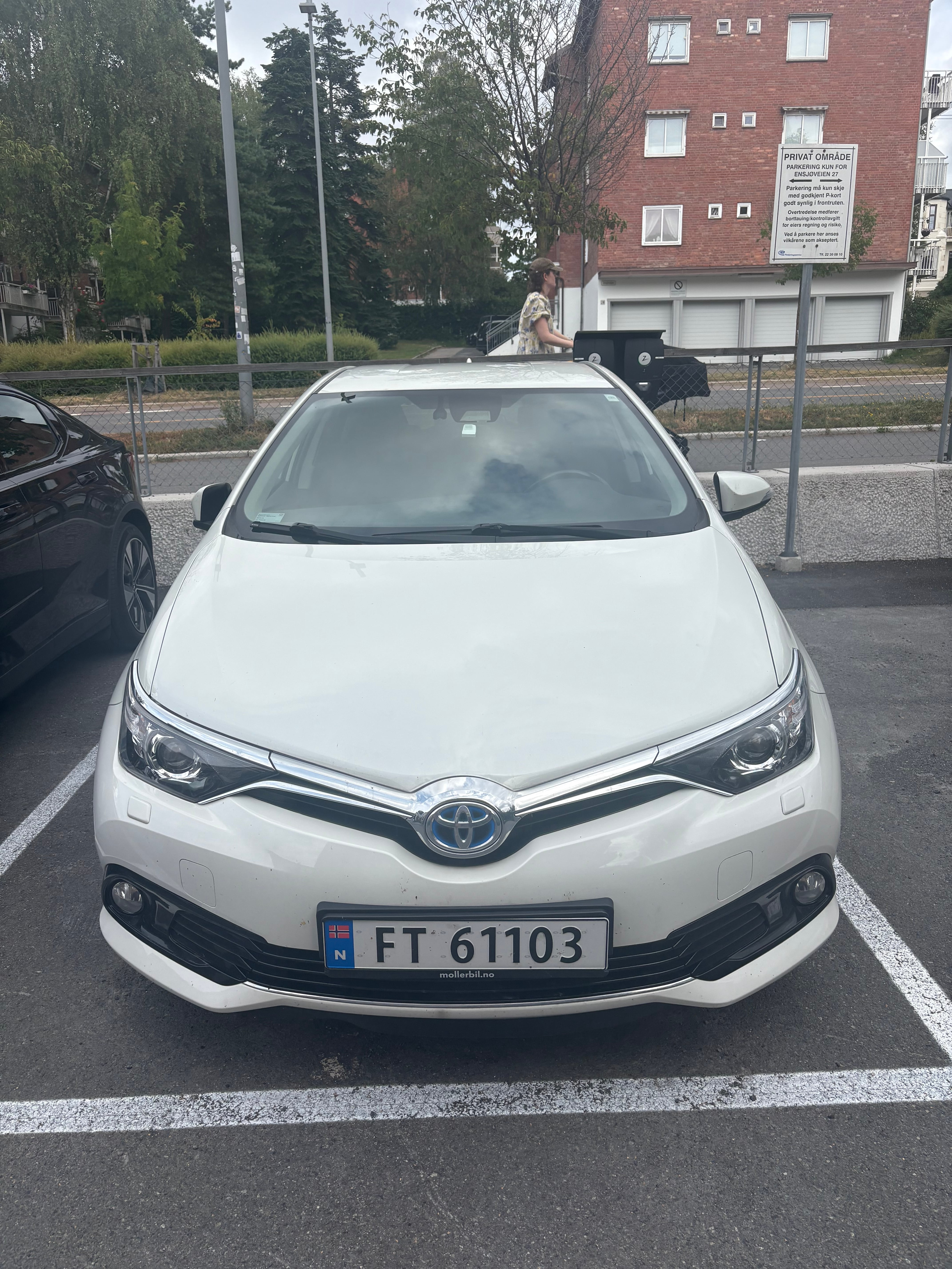 Toyota Auris med Lydinngang