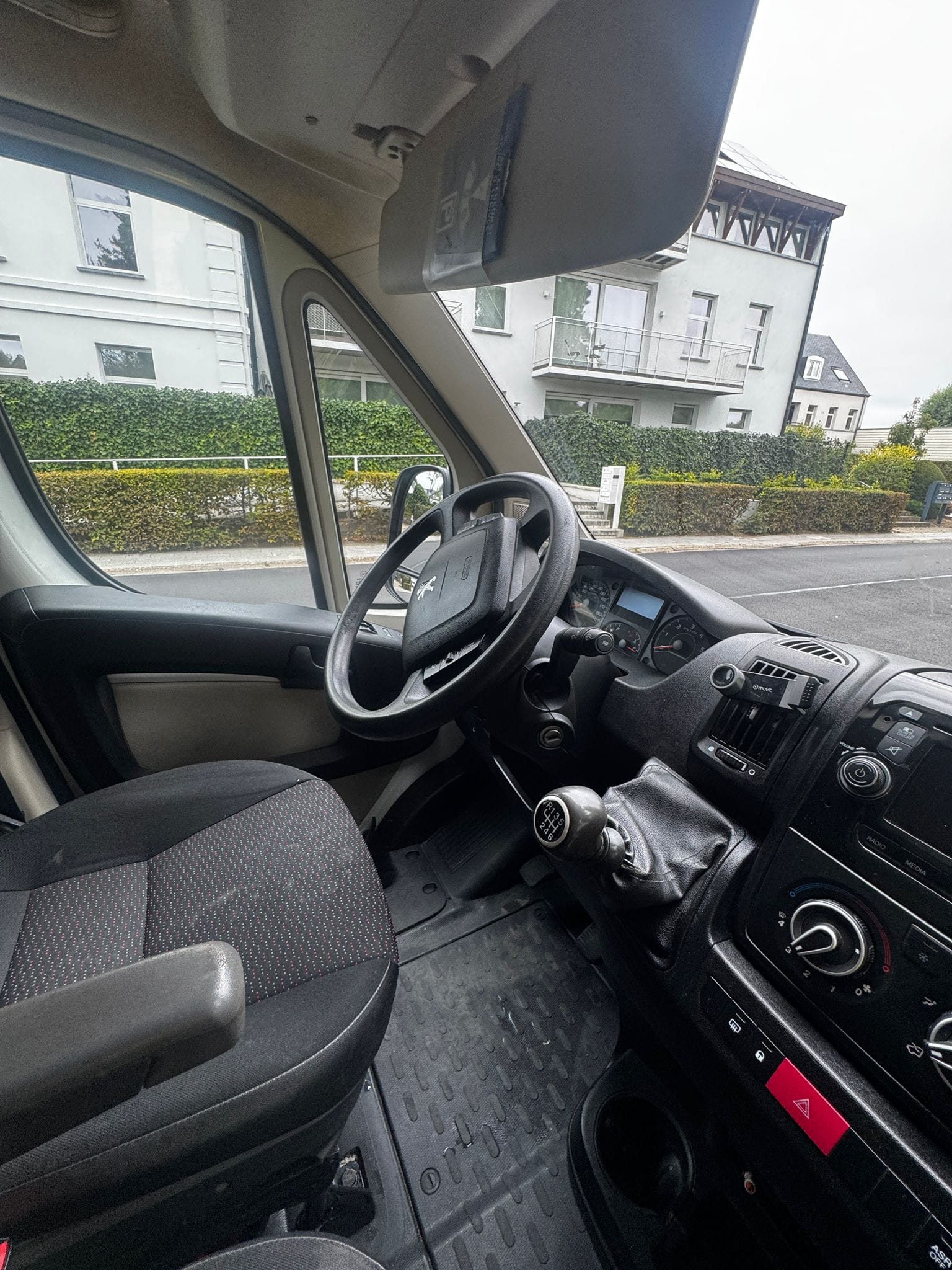 Peugeot Boxer met Bluetooth audio