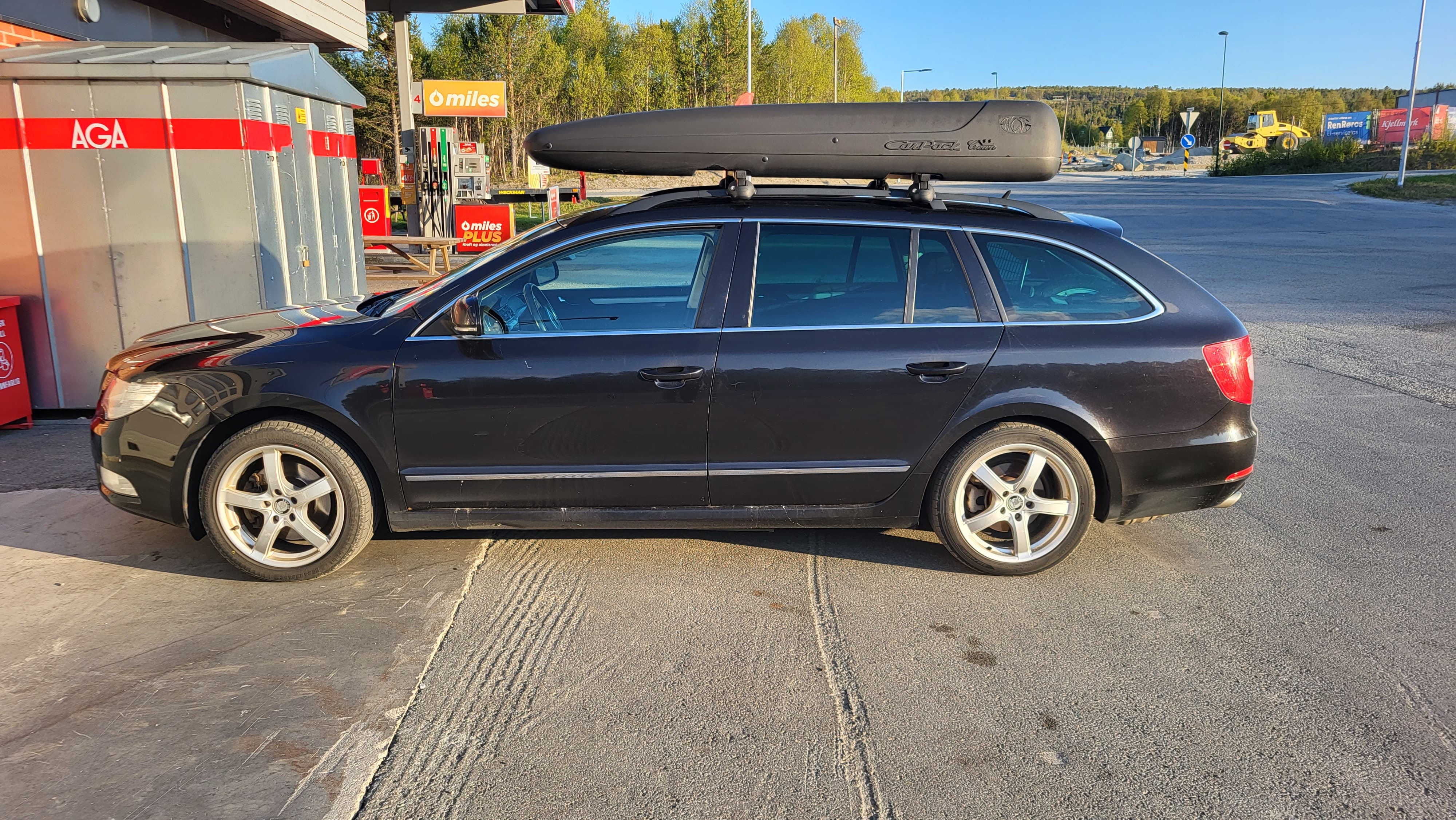 Skoda Superb med Cruisekontroll