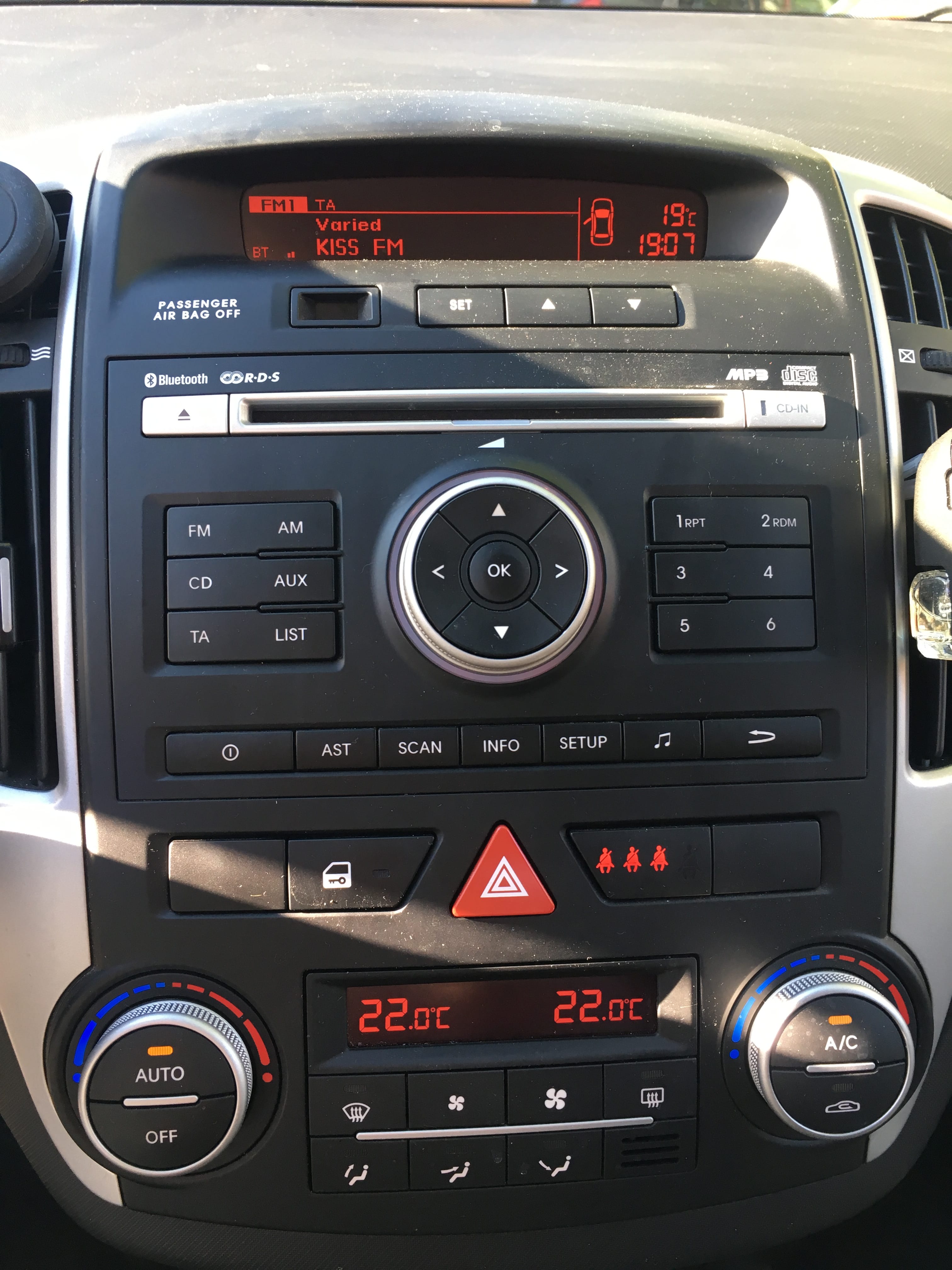 Kia Cee'd con Entrada de Audio/iPod