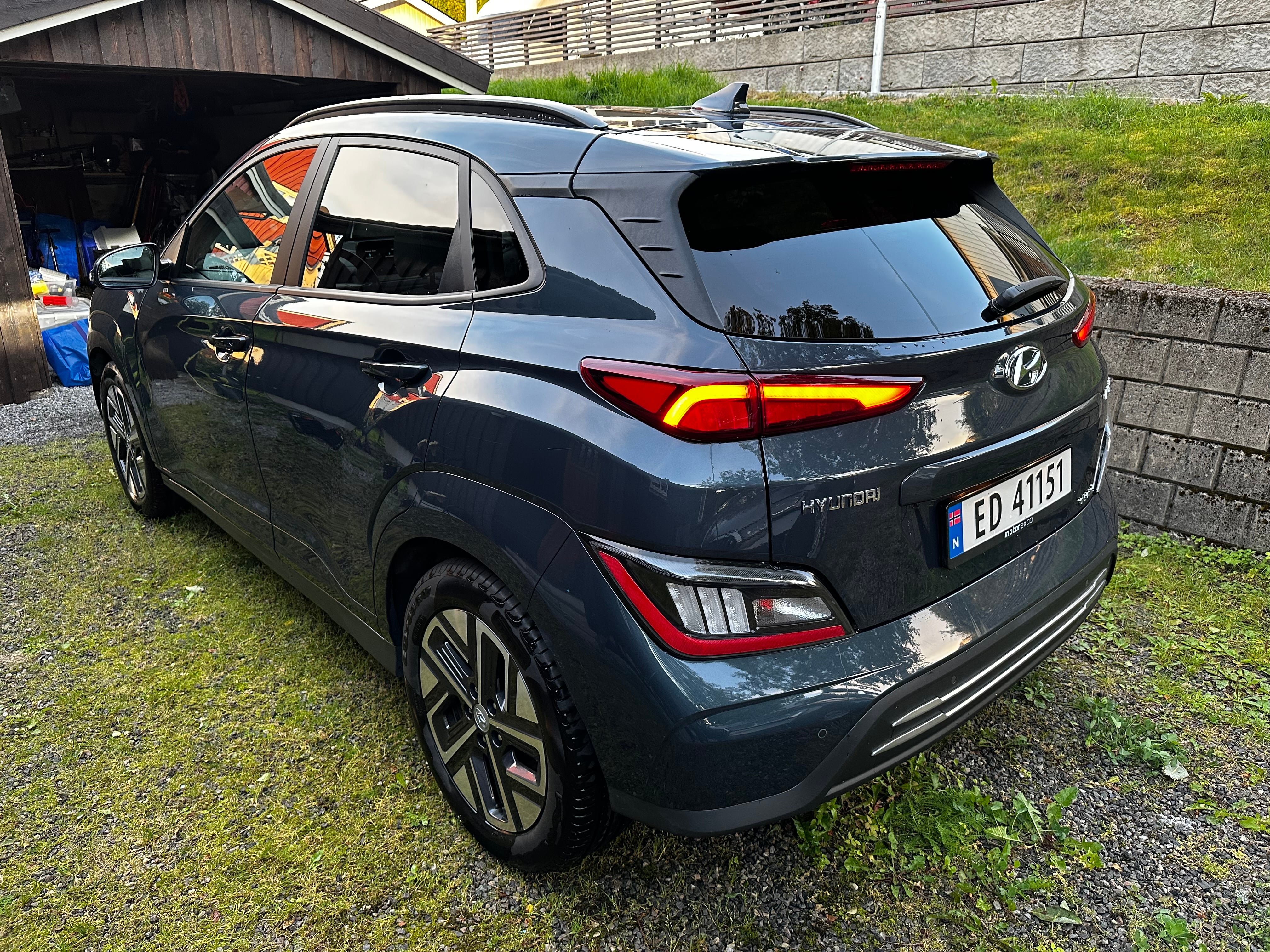 Hyundai Kona Electric med GPS