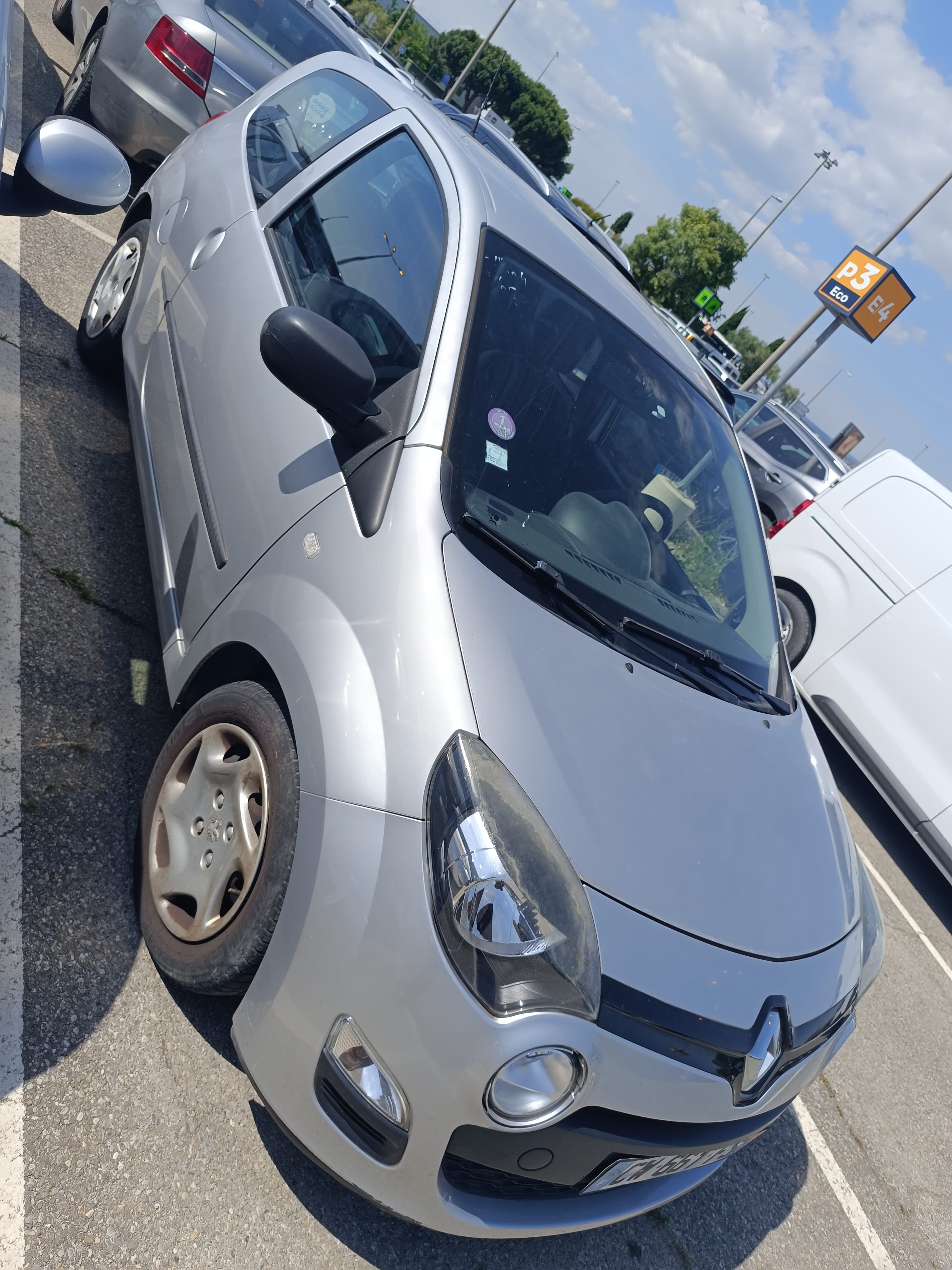 Renault Twingo II avec Siège bébé