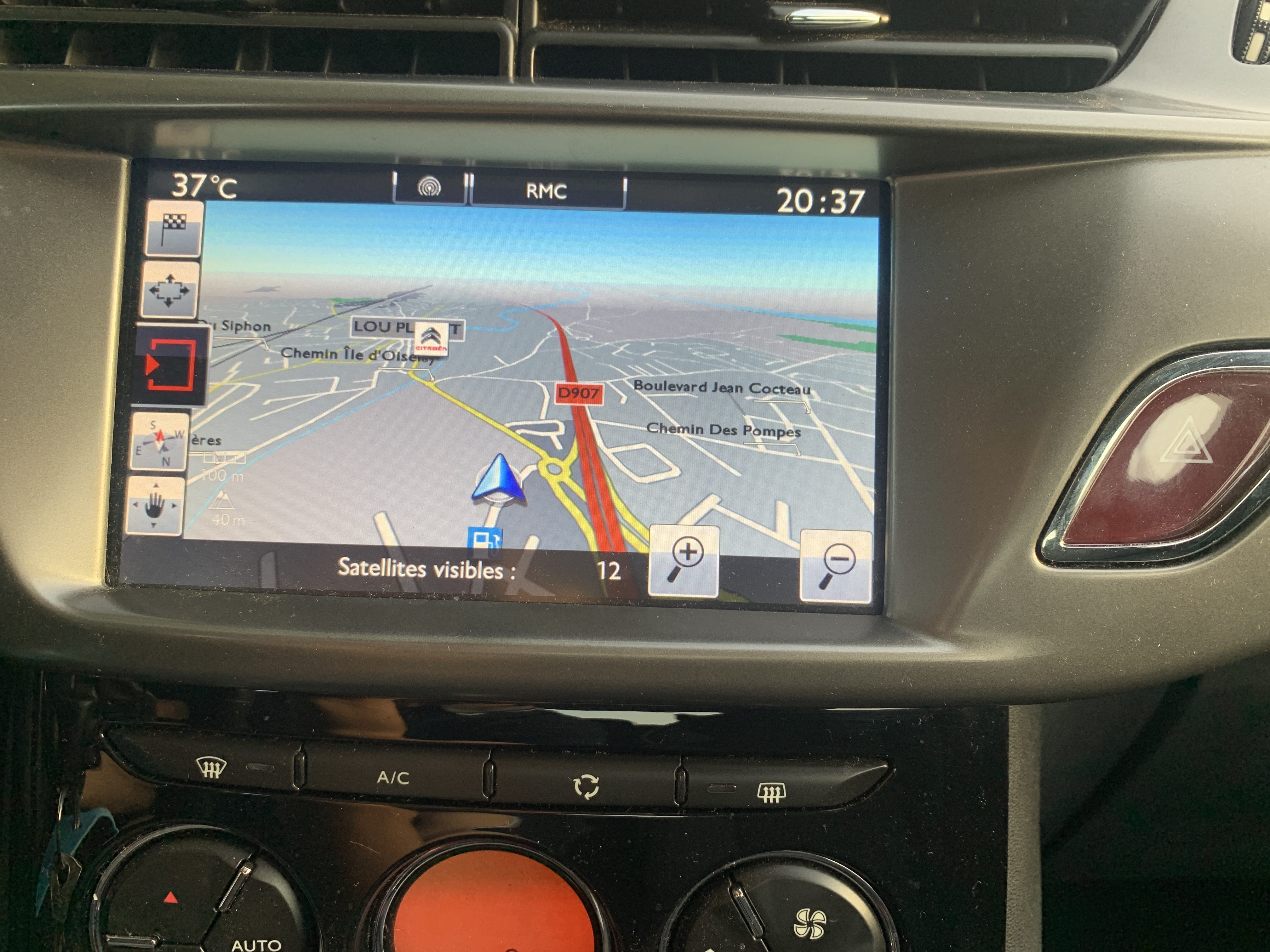 Citroen C3 avec Audio Bluetooth