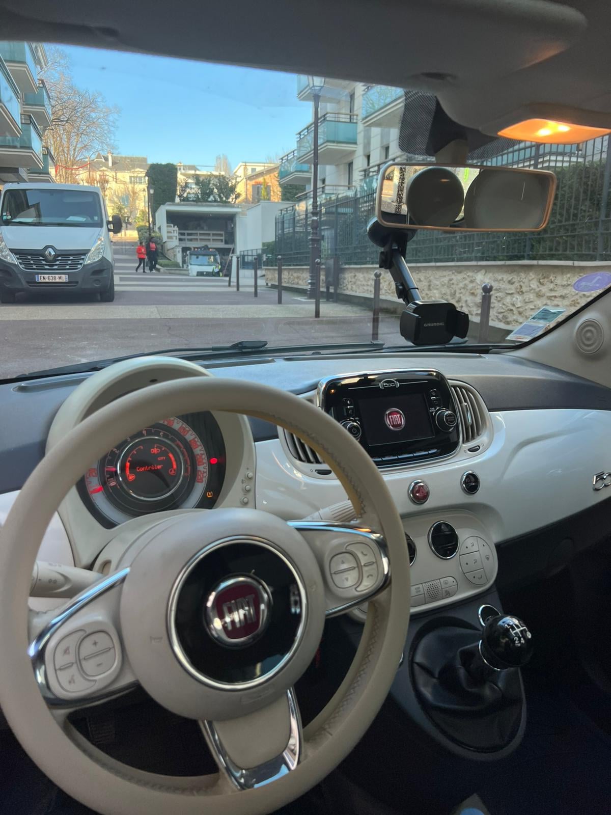Fiat 500 Lounge avec Siège bébé