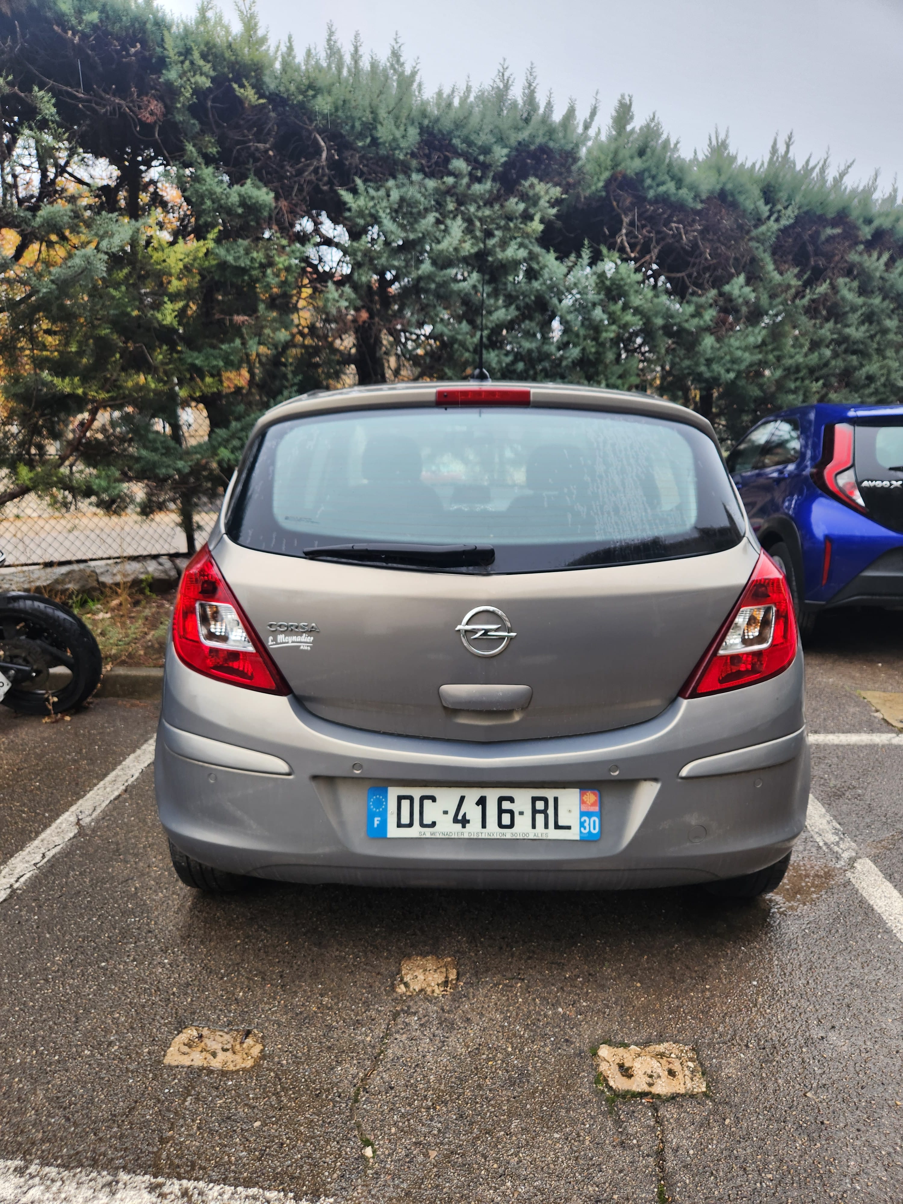 Opel Corsa with GPS