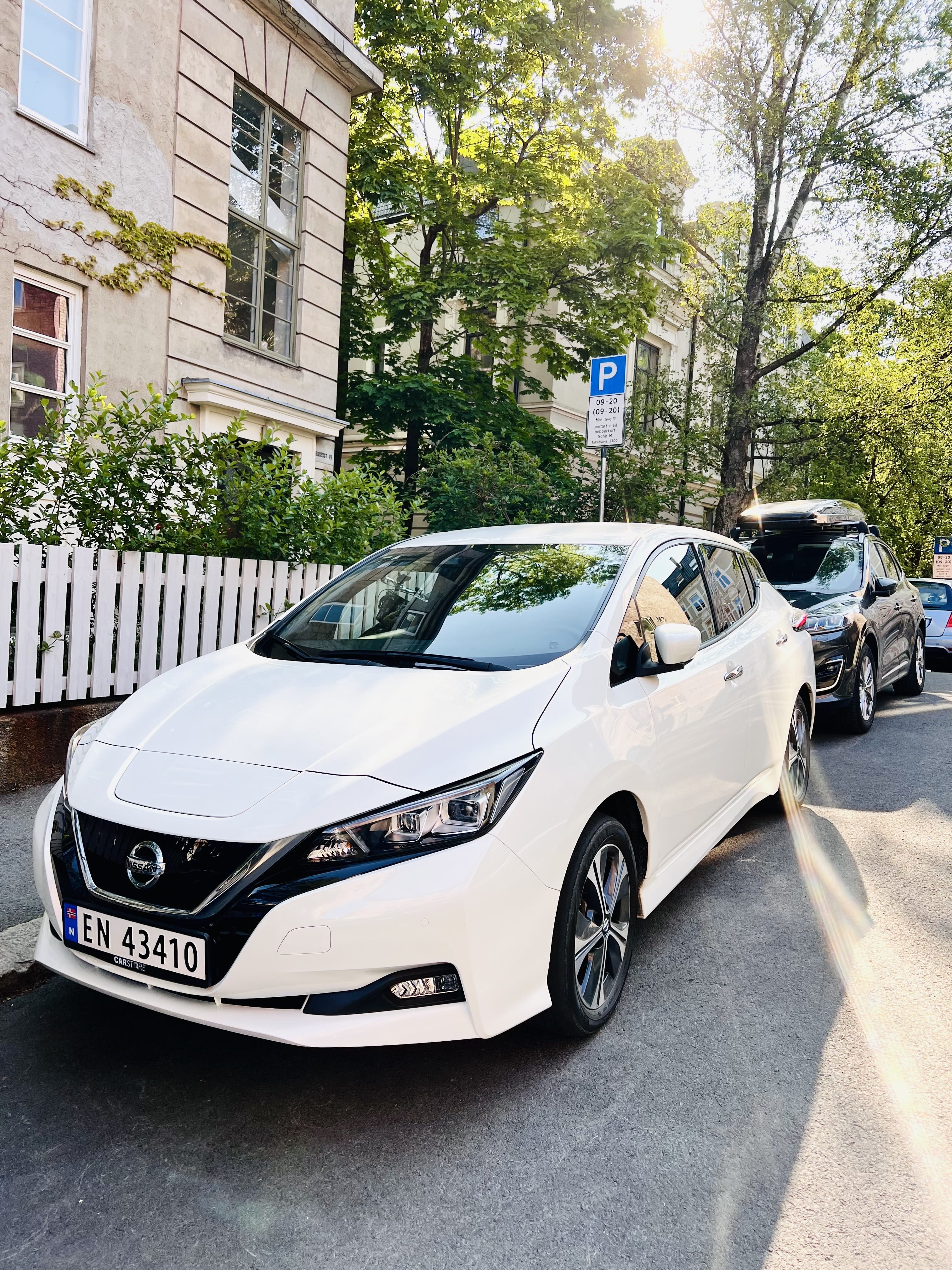 Nissan Leaf with Air conditioning