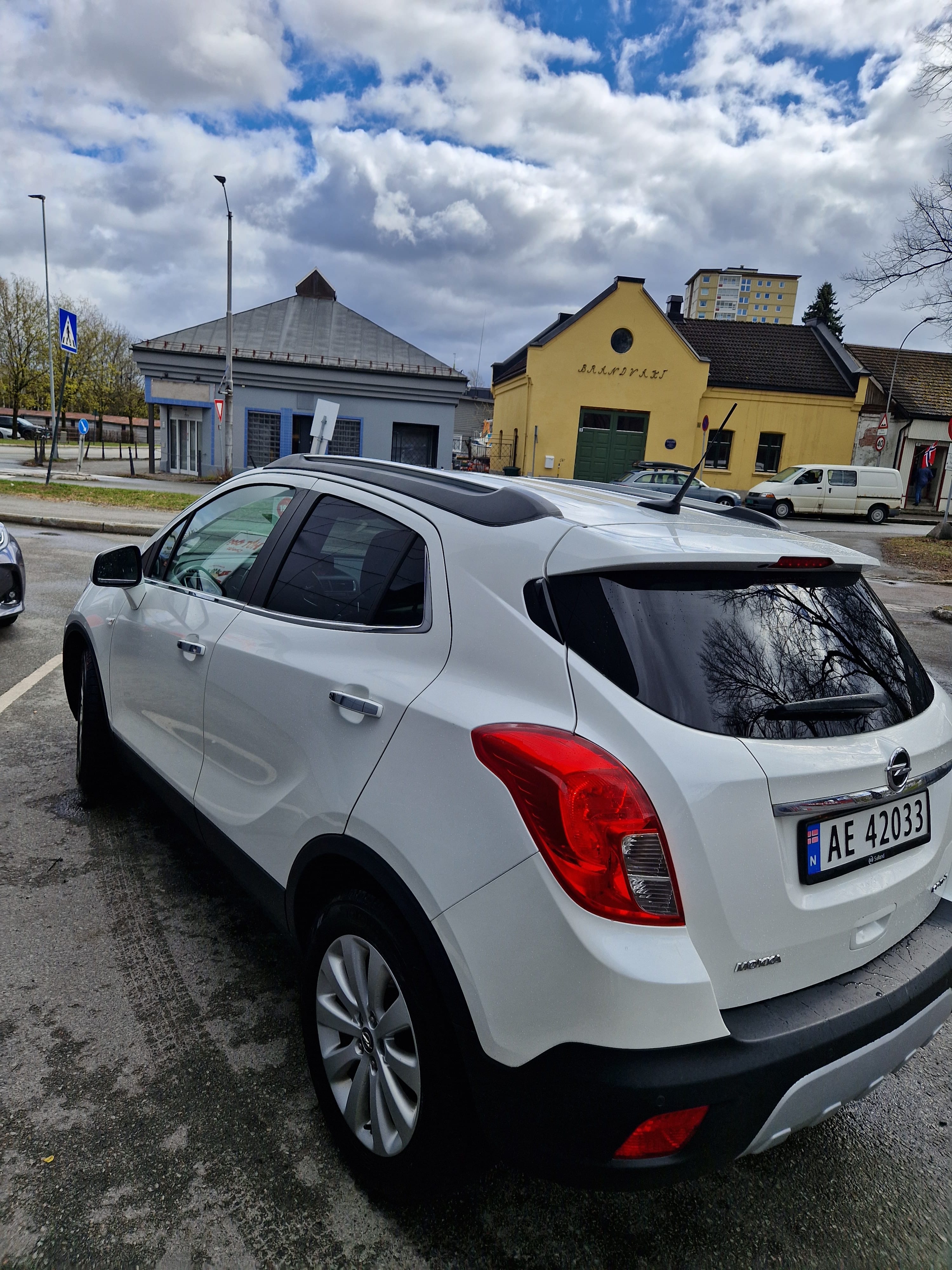 Opel Mokka med Dashcam