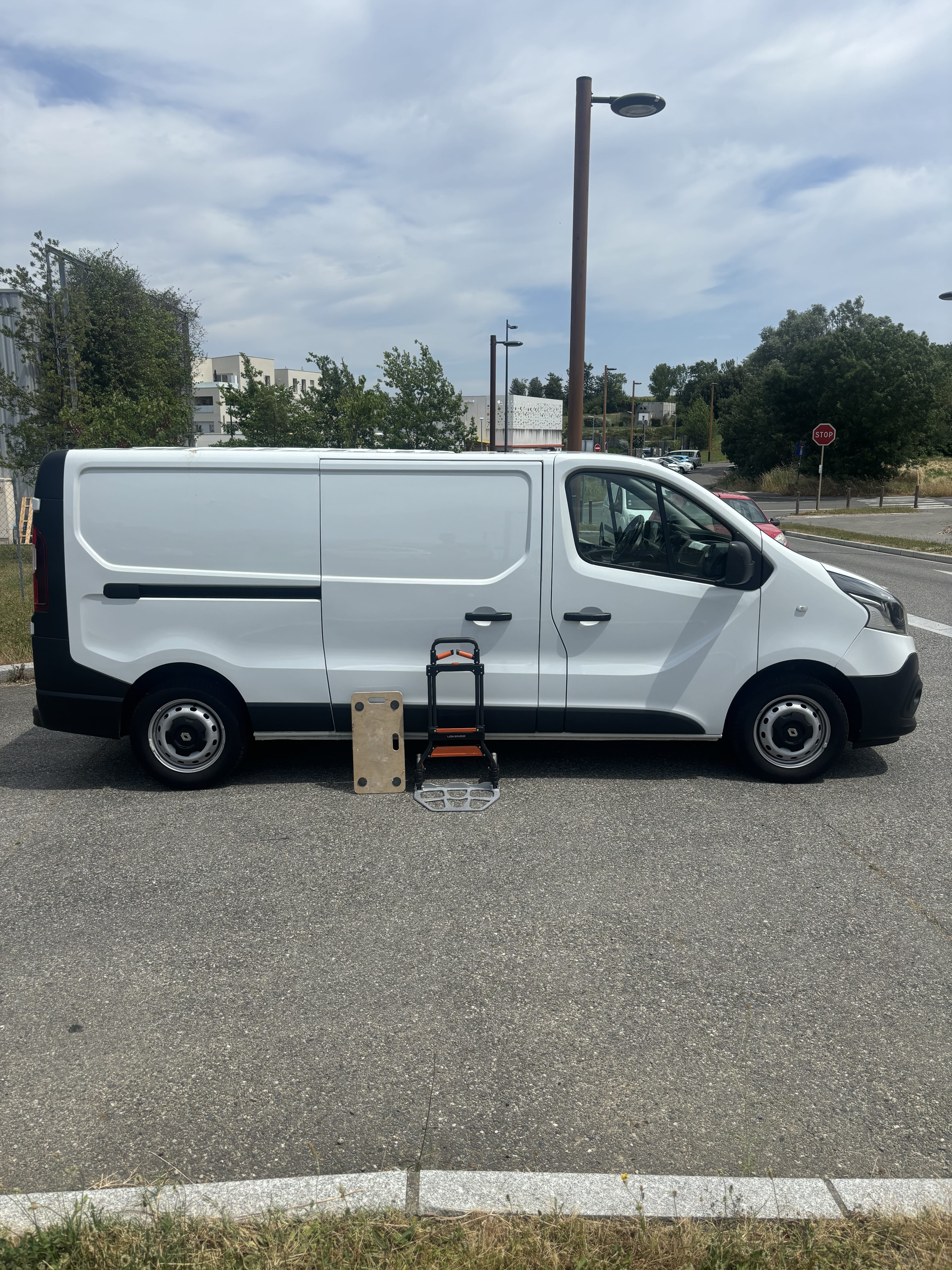 Renault Trafic mit Klimaanlage