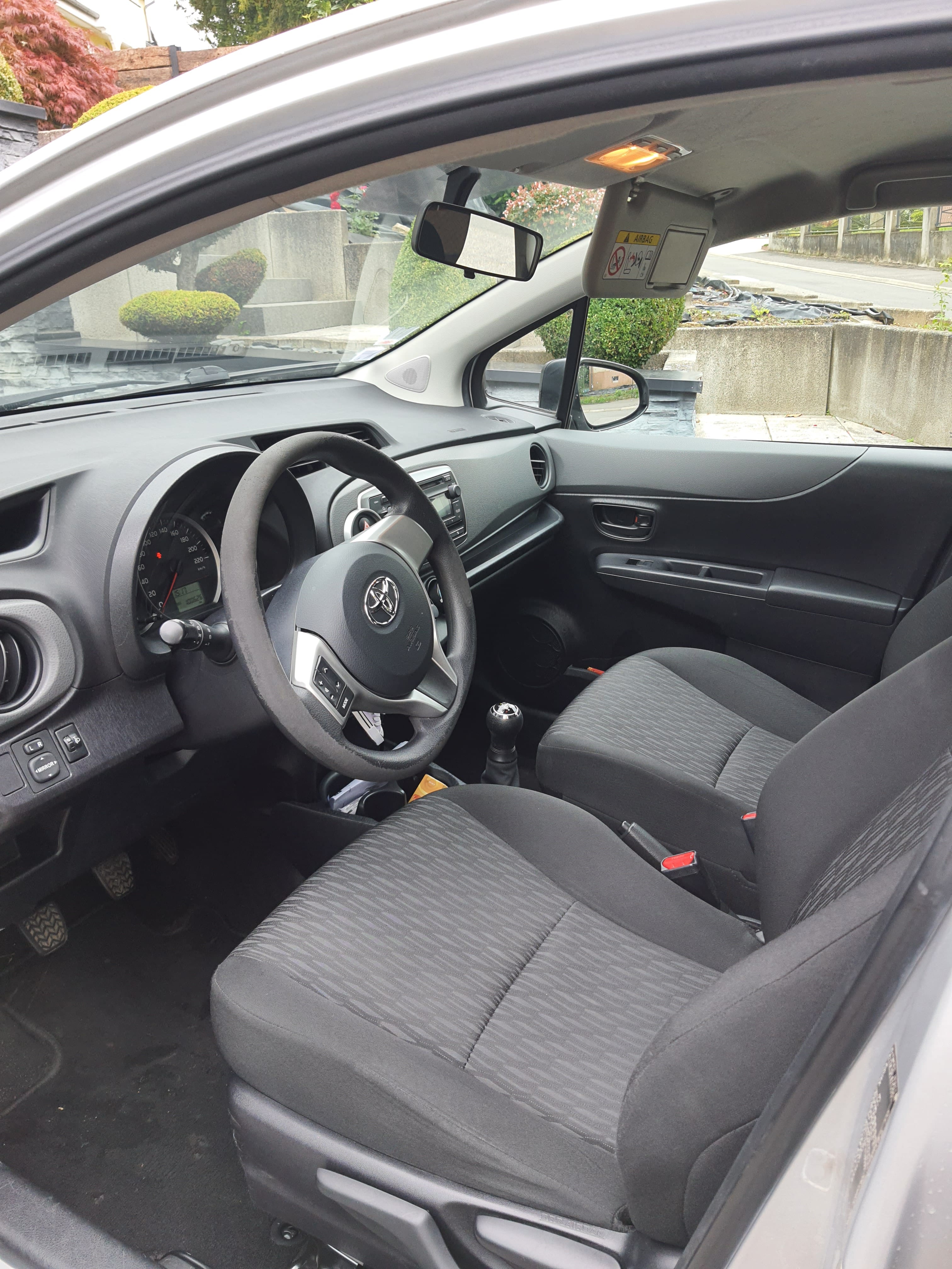 Toyota Yaris avec Pneus neige