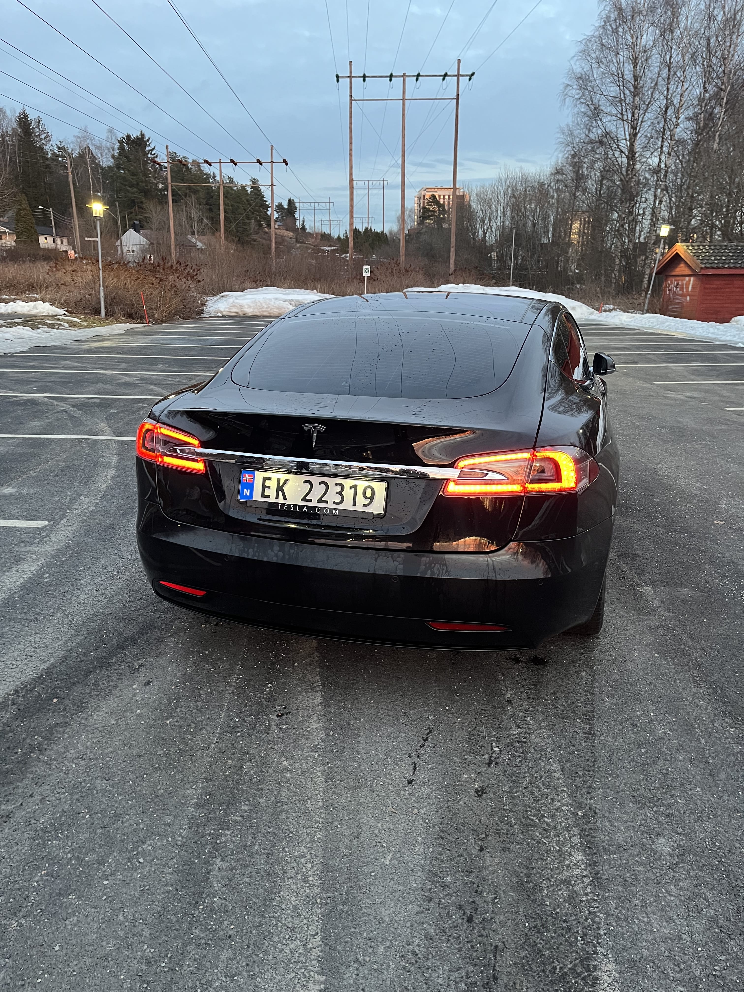 Tesla Model S med GPS