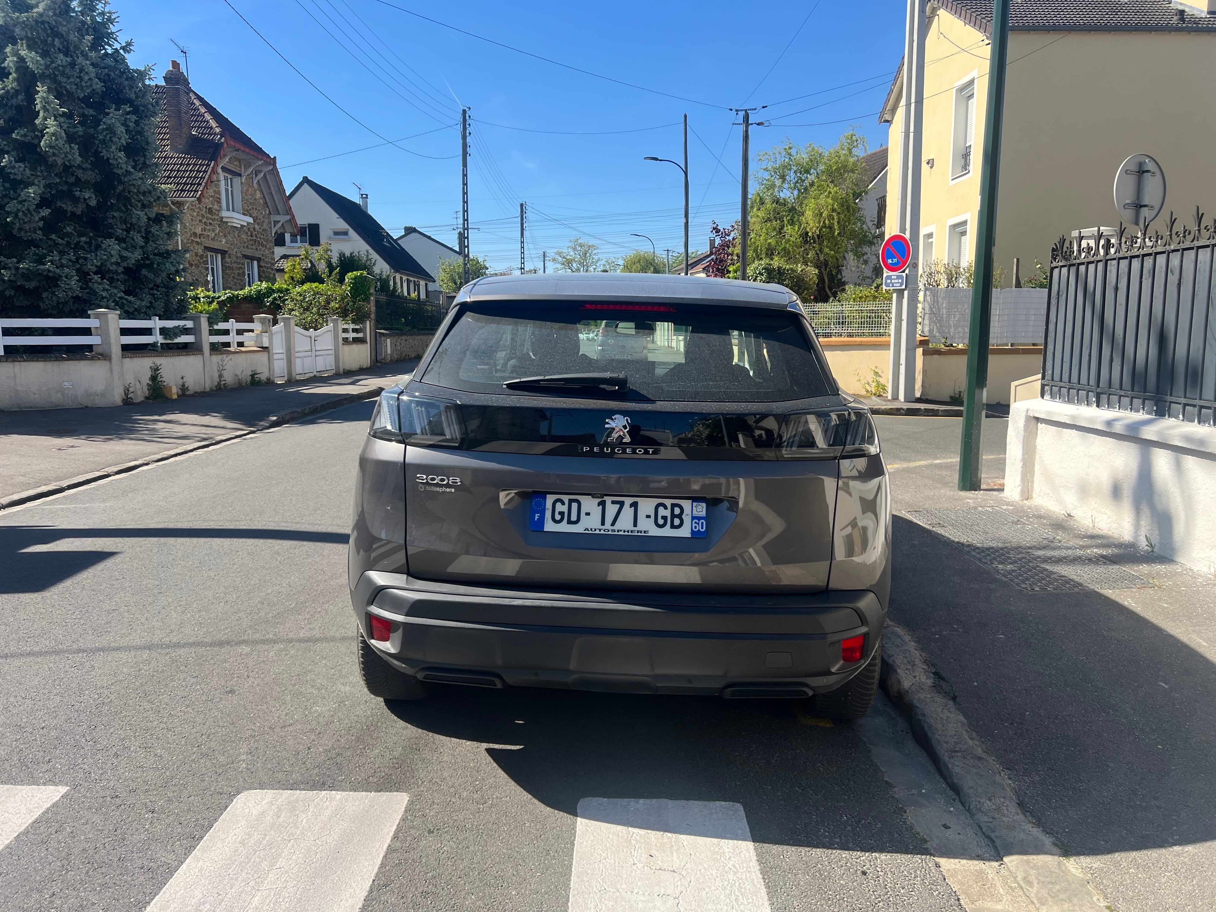 Peugeot 3008 avec Apple CarPlay