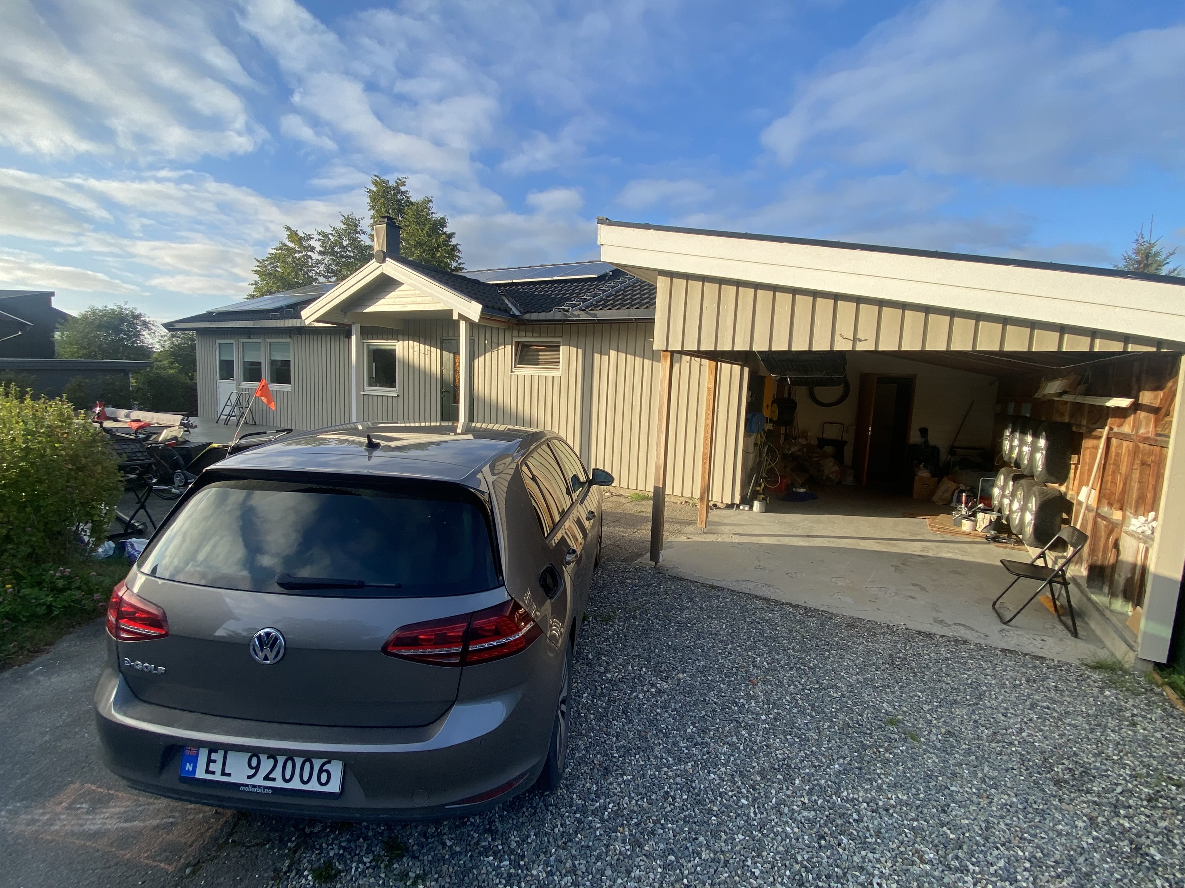 Volkswagen e-Golf med Ryggekamera