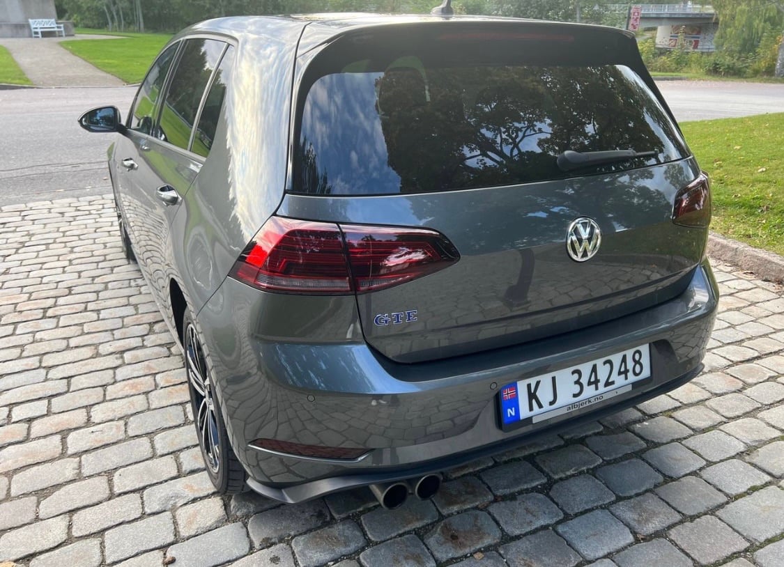 Volkswagen Golf GTE med GPS