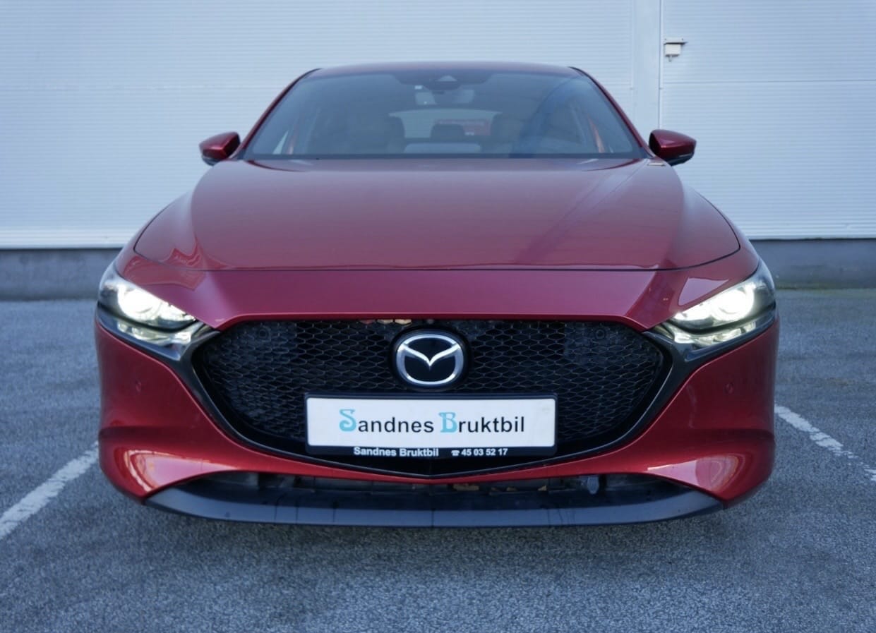 Mazda 3, 2019, Blyfri 98, automatisk