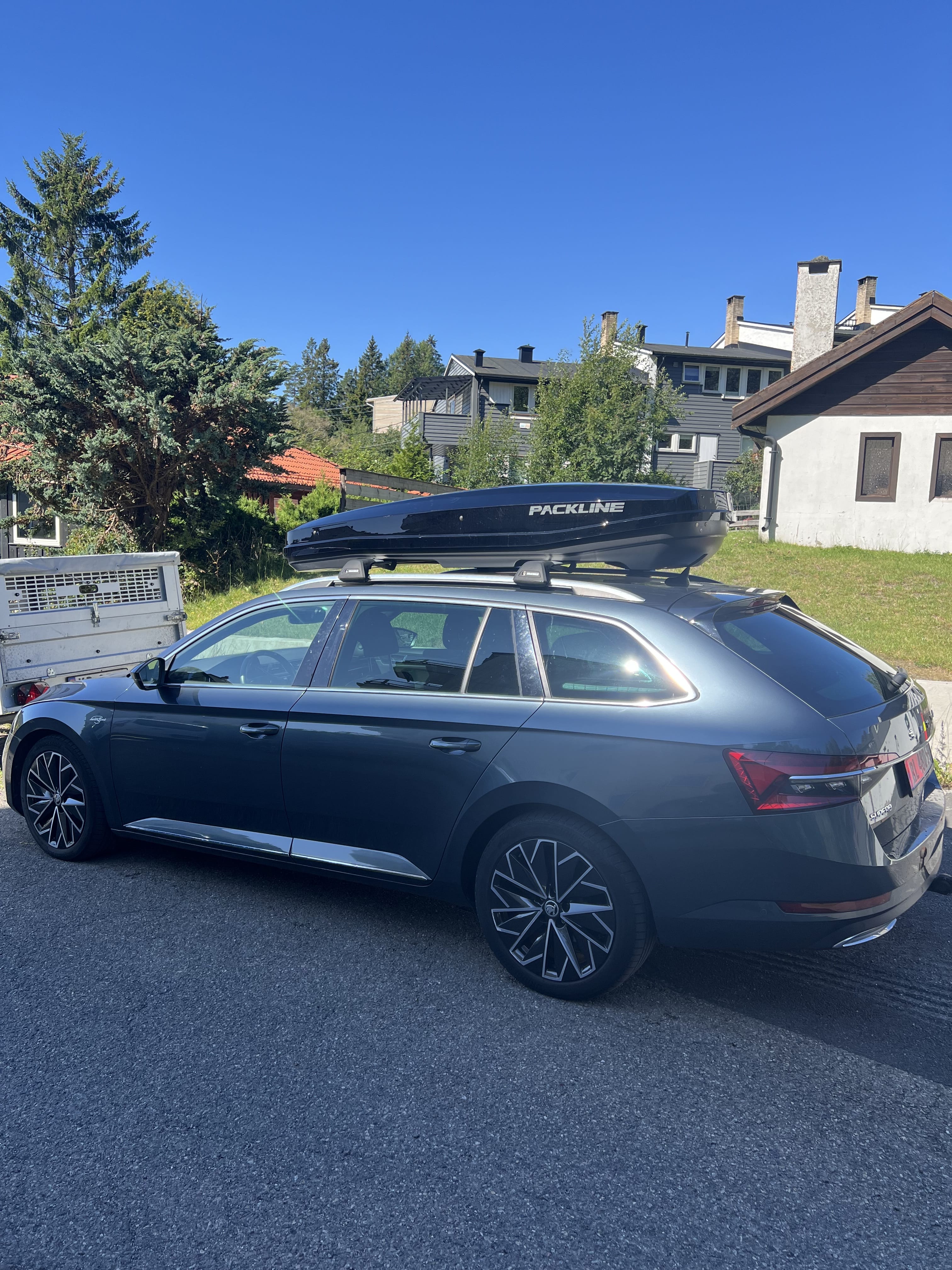 Skoda Superb med GPS