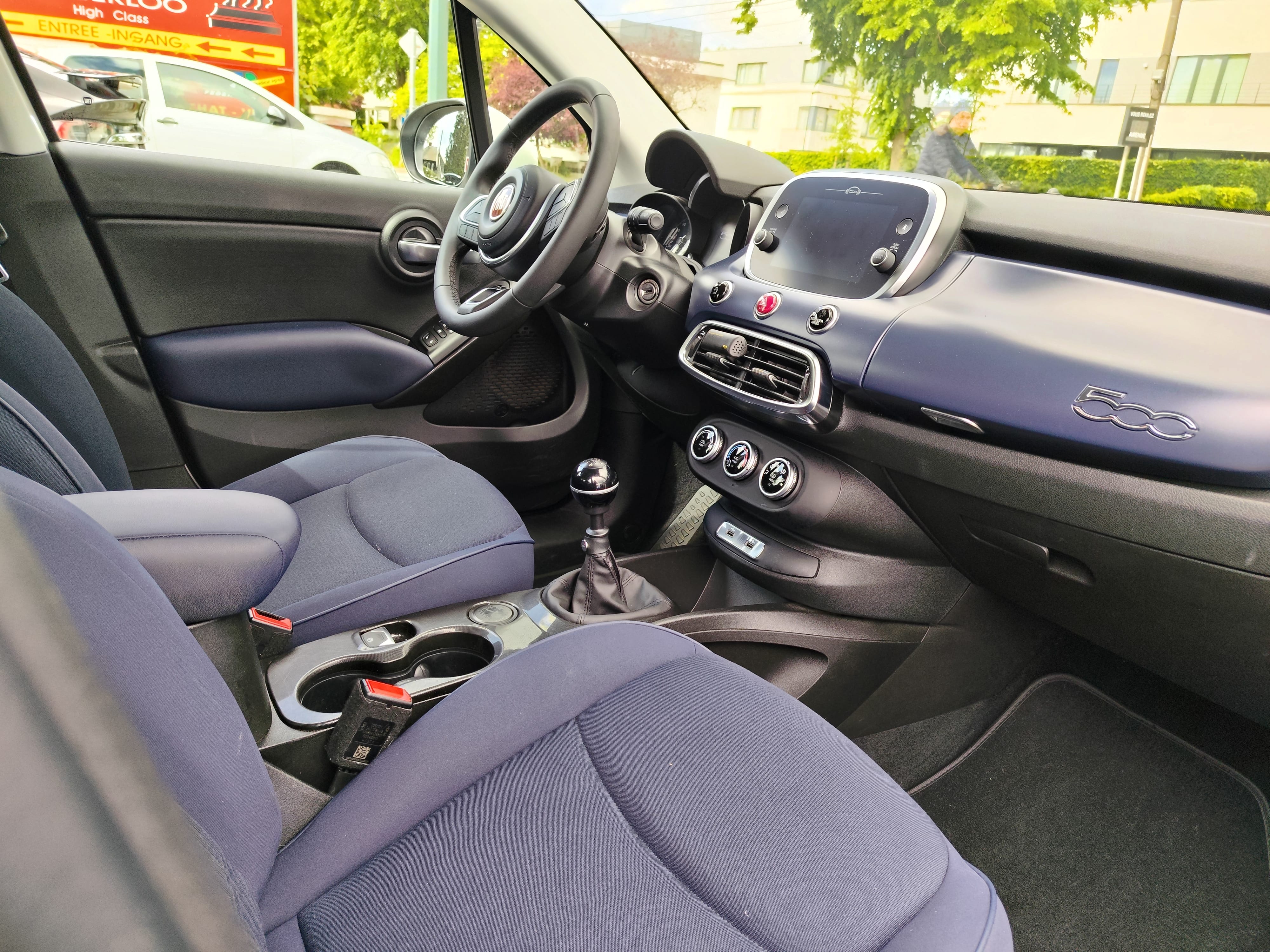 Fiat 500 X met GPS