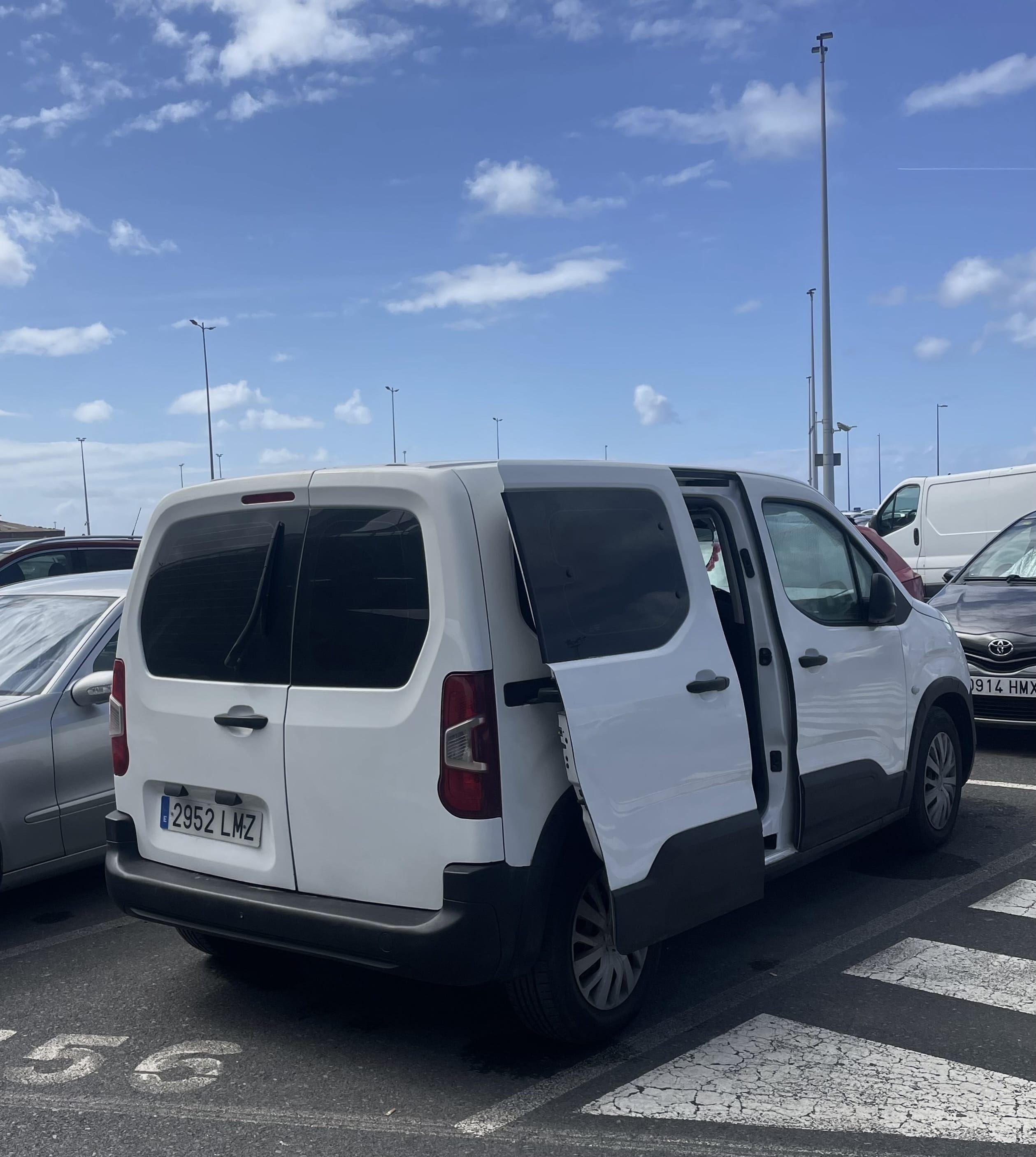 Peugeot Rifter mit Klimaanlage