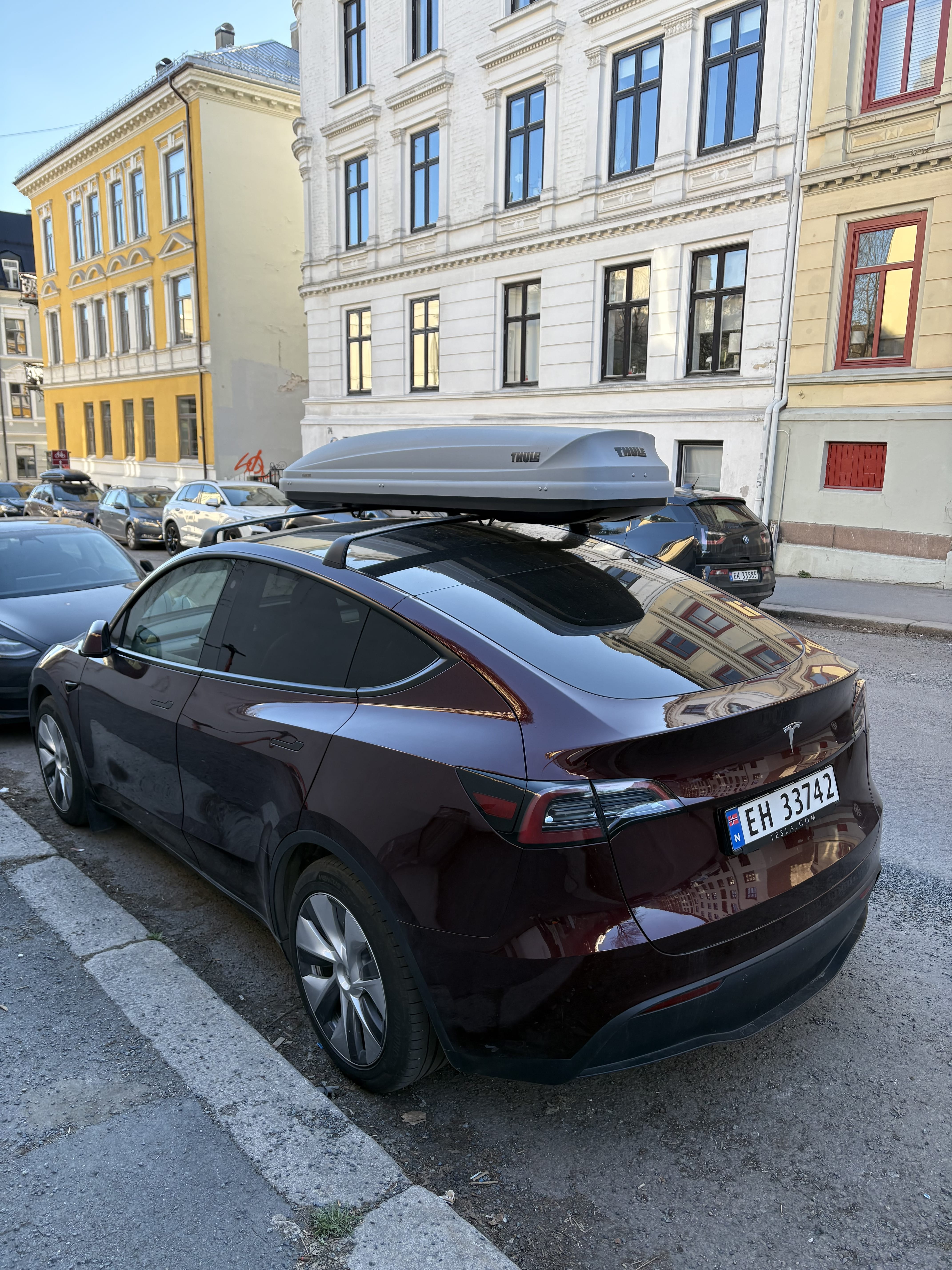 Tesla Model Y with GPS