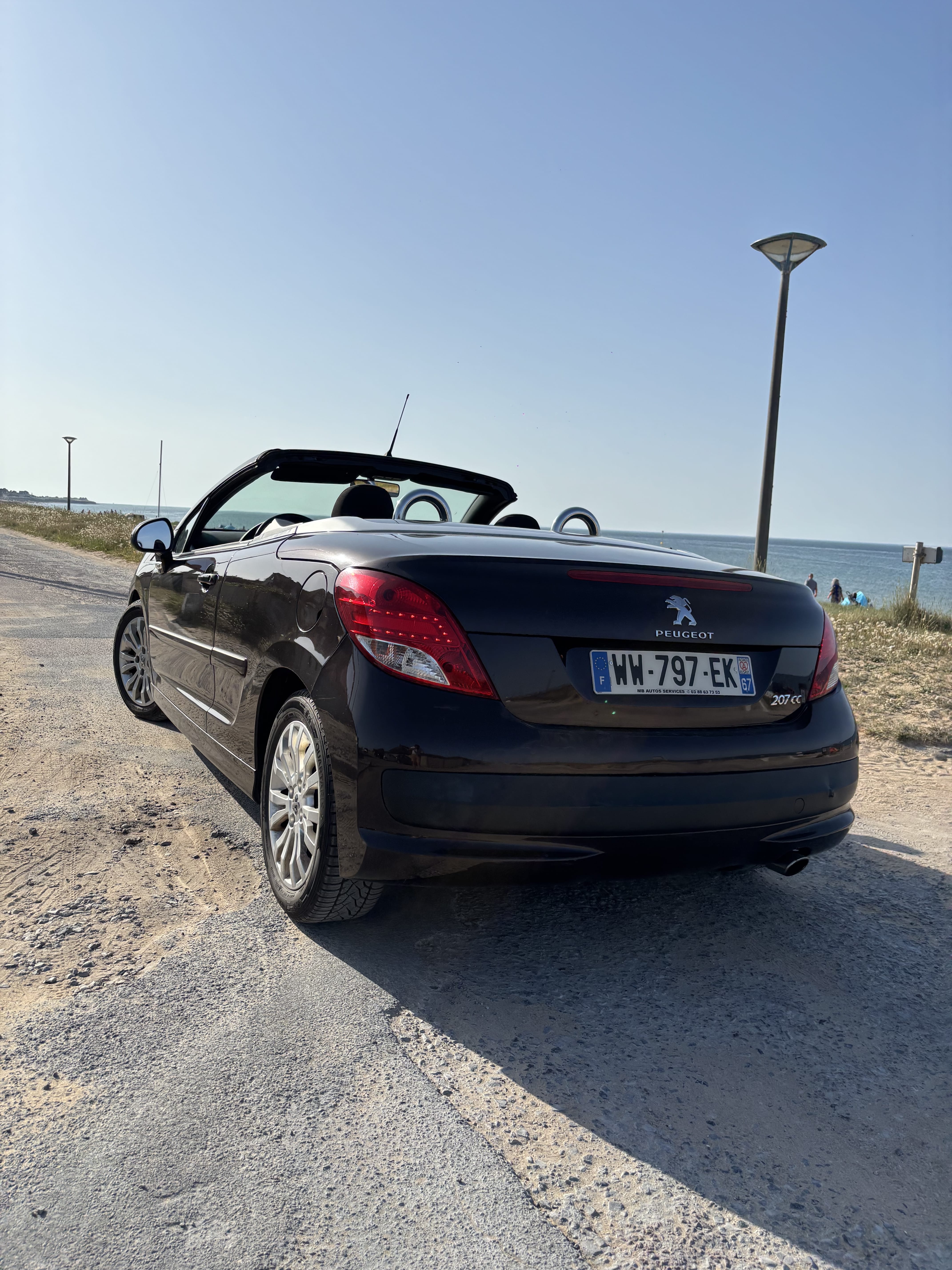 Peugeot 207 CC avec Siège bébé