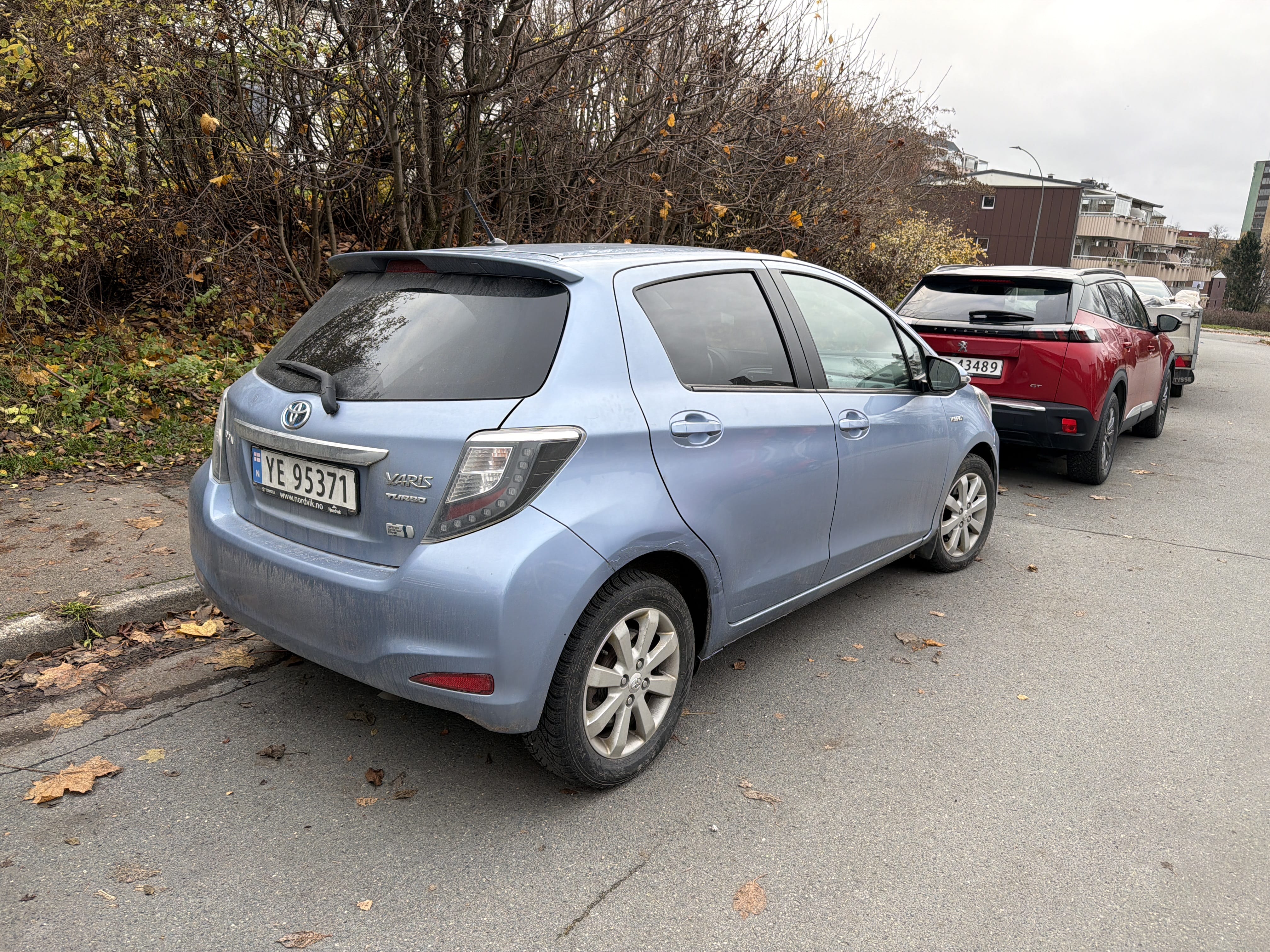 Toyota Yaris Hybrid med GPS
