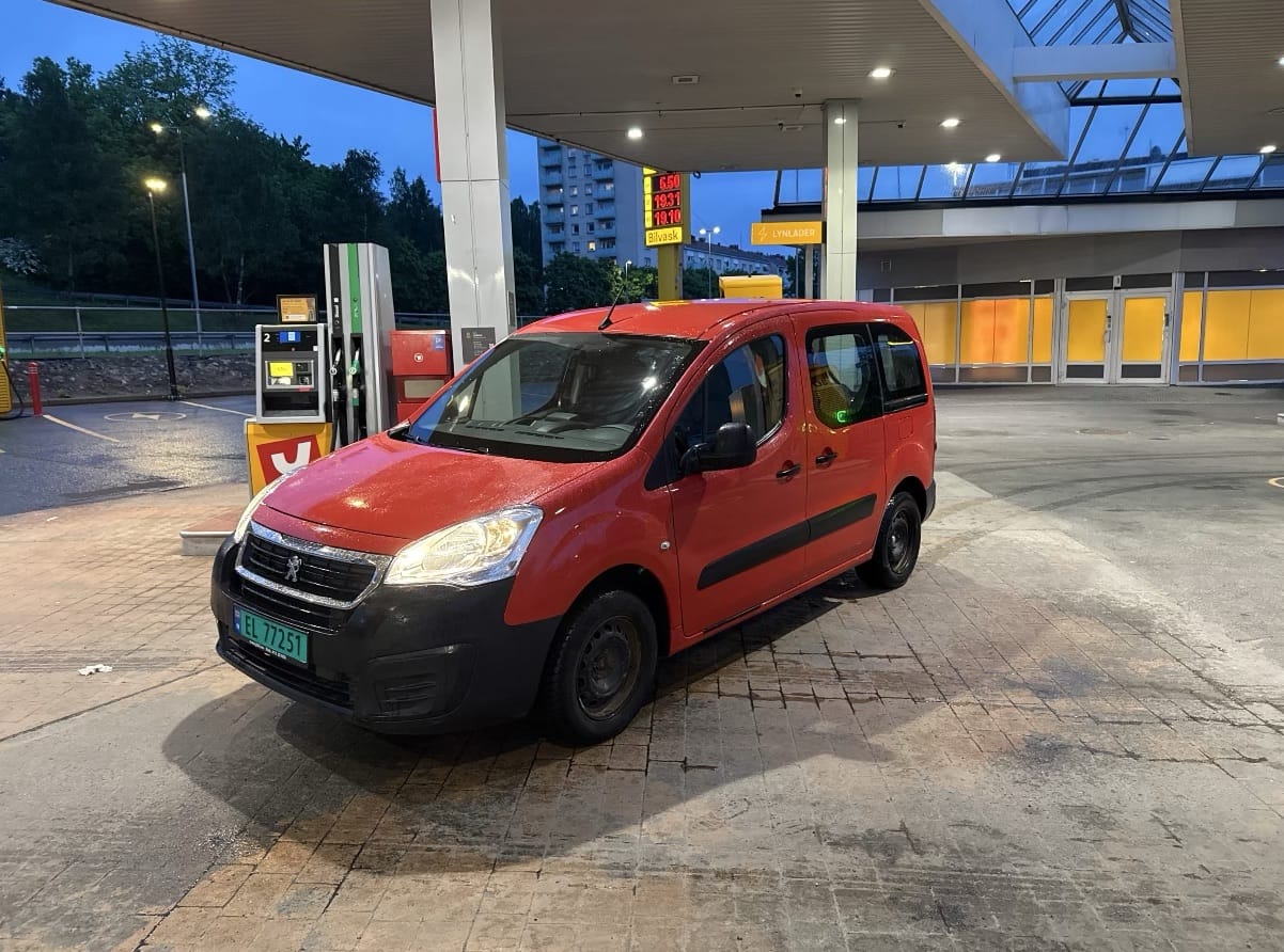 Peugeot Partner, 2016, Elektrisk, automatisk