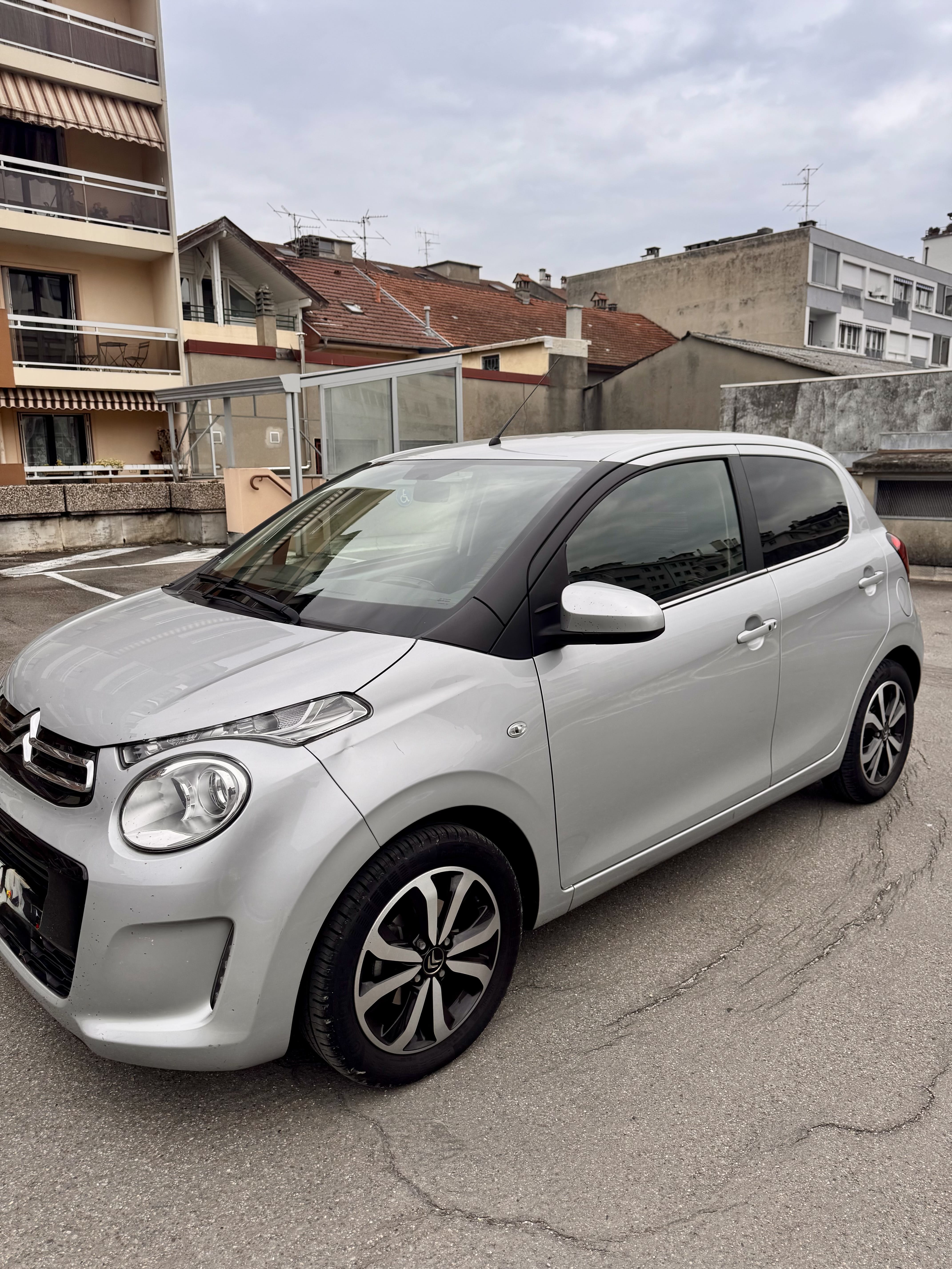 Citroen C1 avec Pneus neige