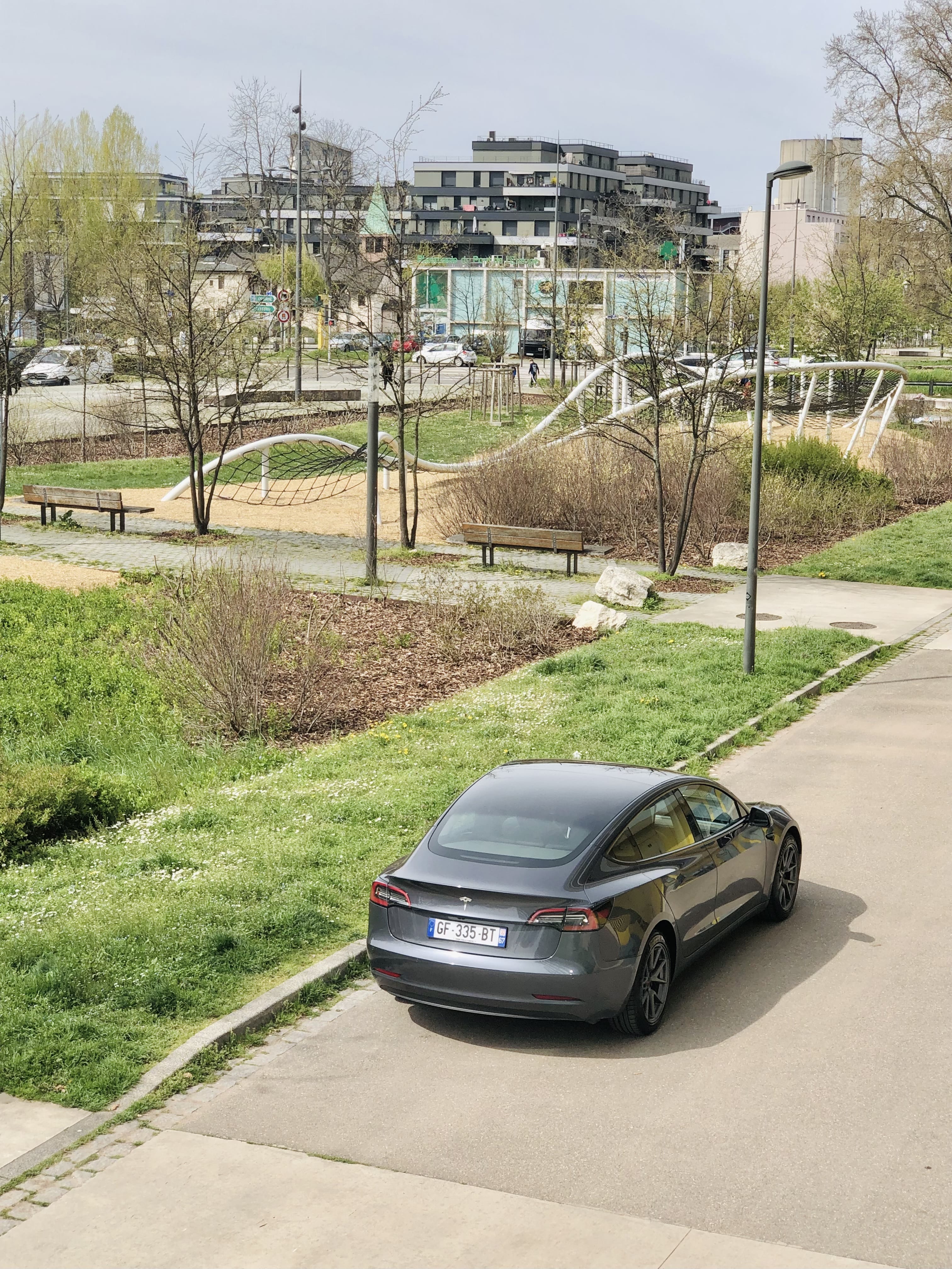 Tesla Model 3 avec Audio Bluetooth