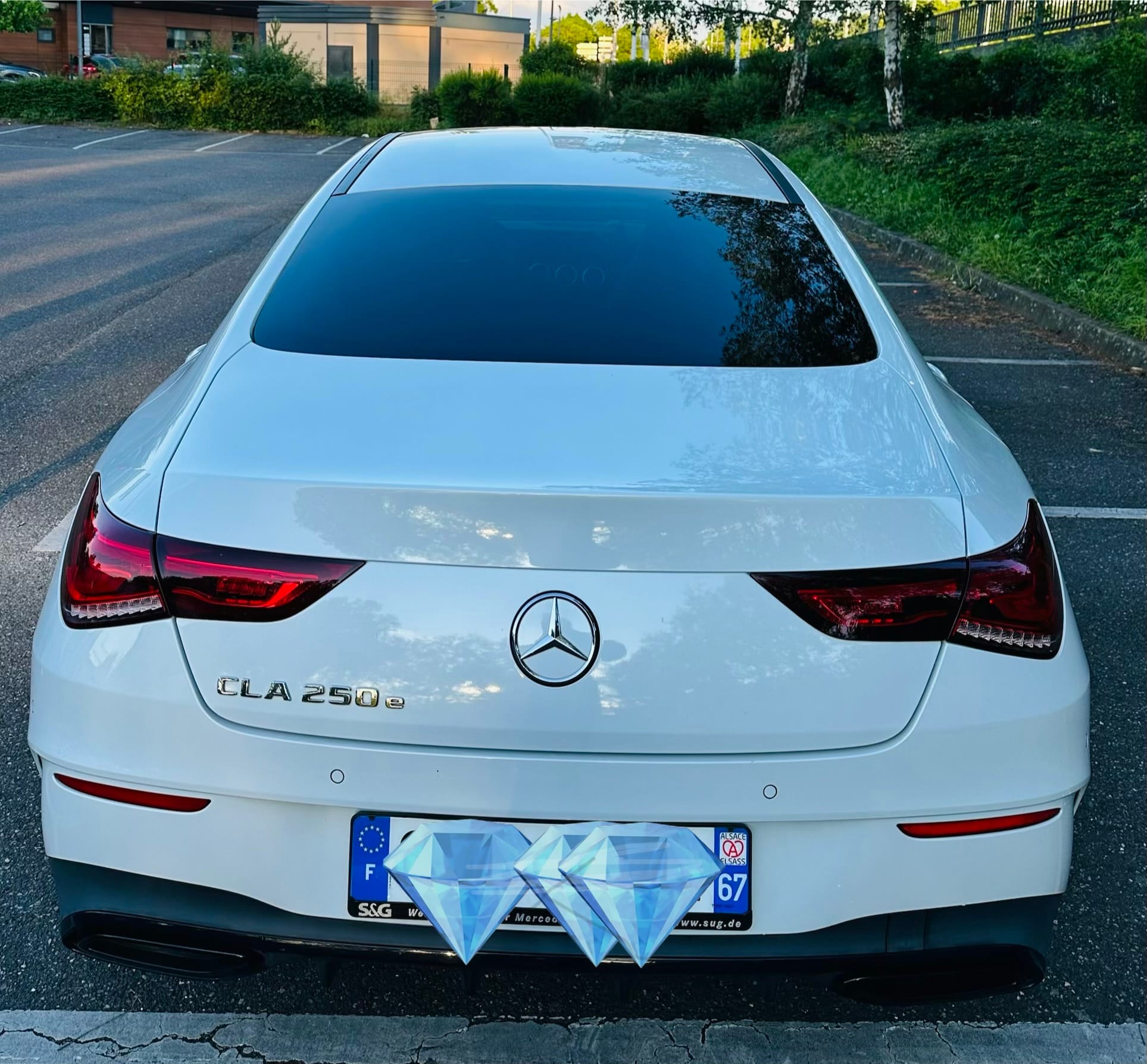 Mercedes-Benz CLA 250 avec Siège bébé