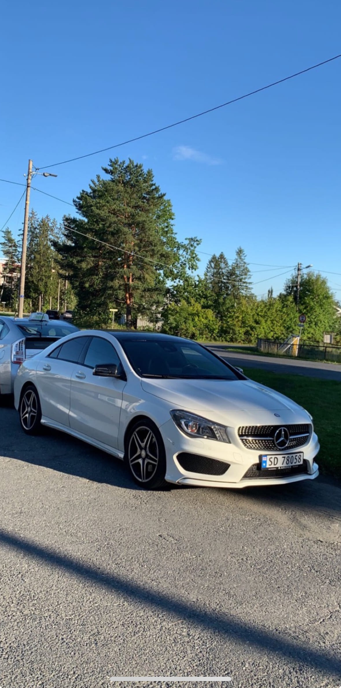 Mercedes-Benz CLA-Klasse med Aircondition