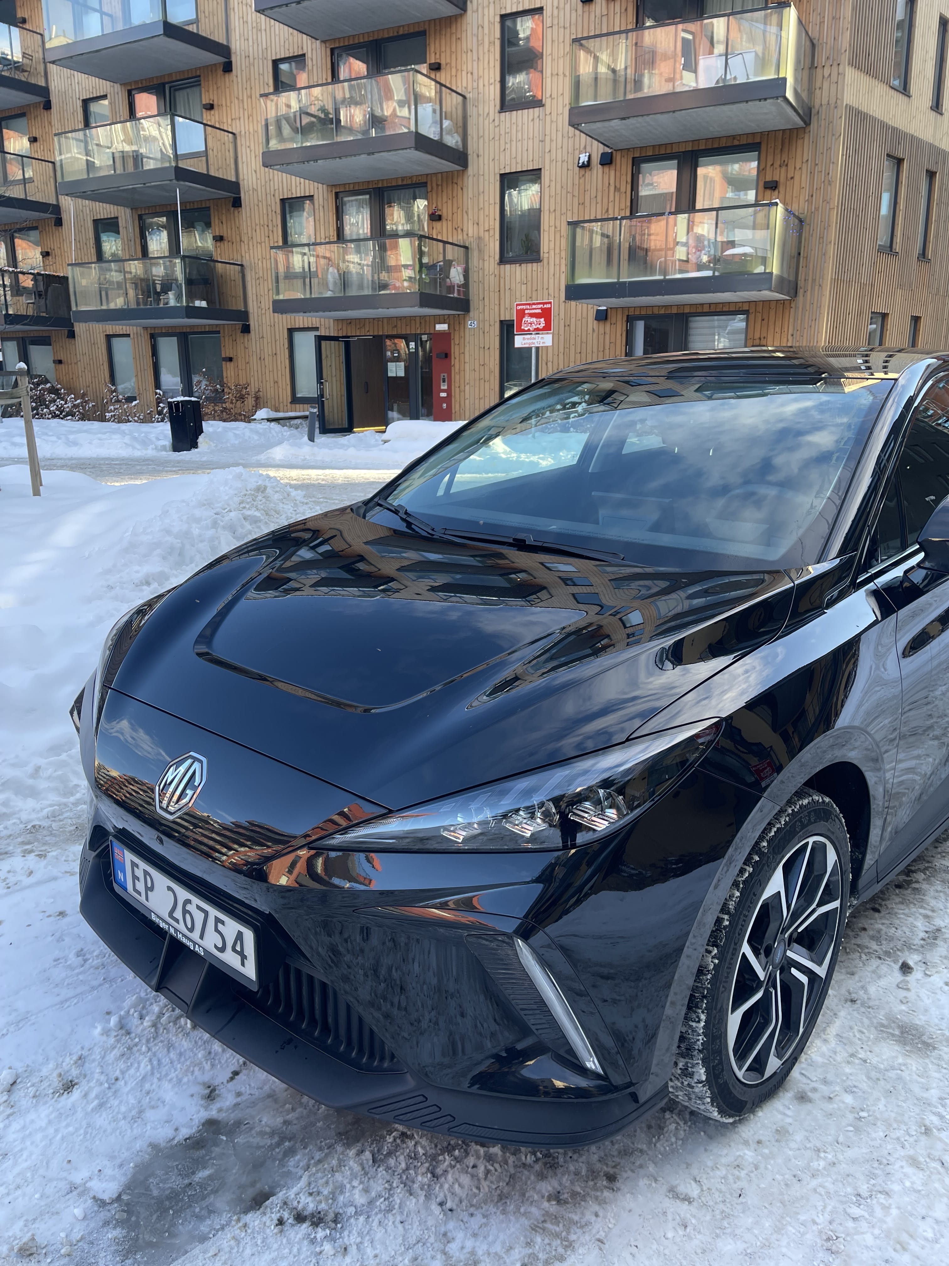 MG MG4 med Apple CarPlay